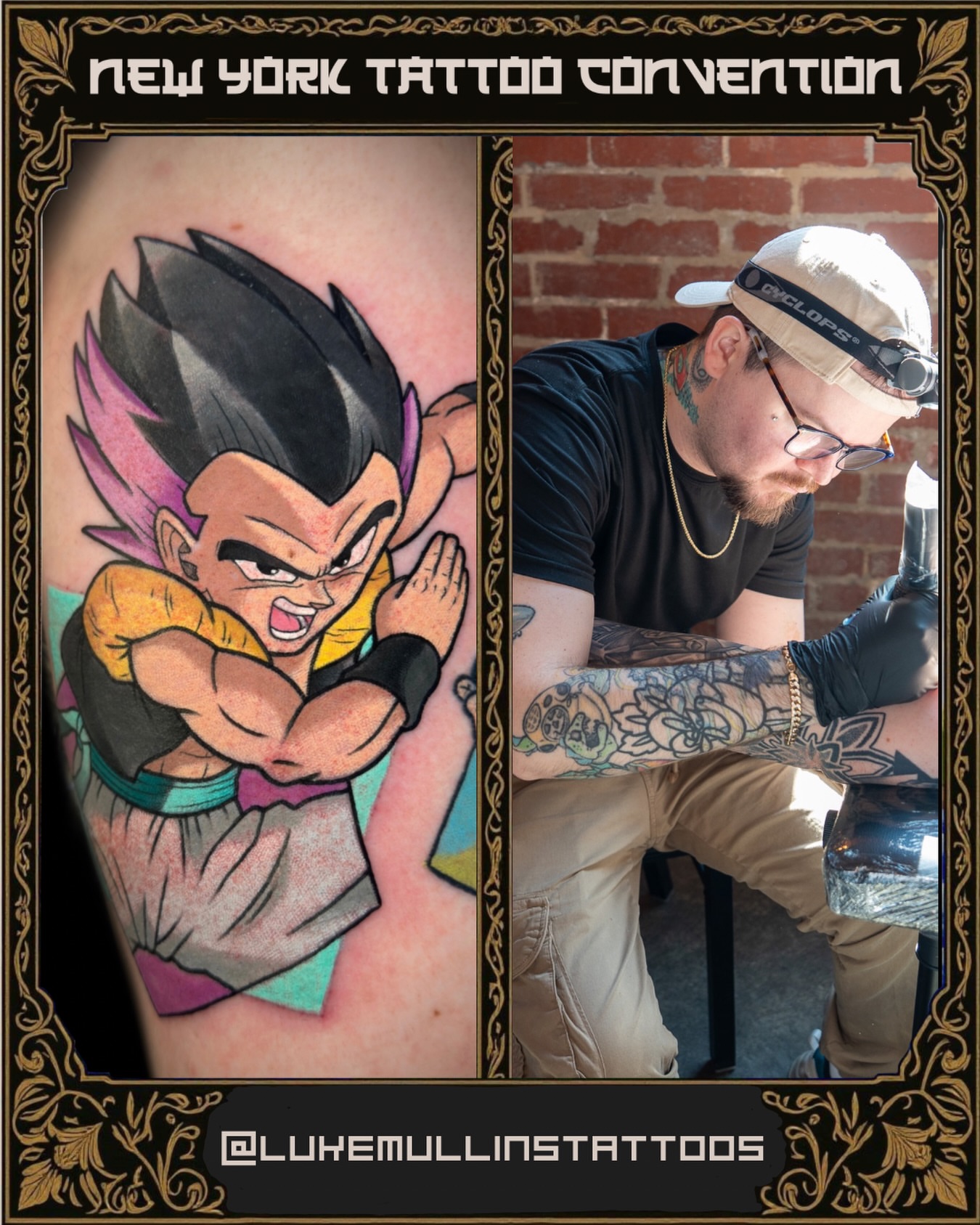 Tattoo by @lukemullinstattoos — anime