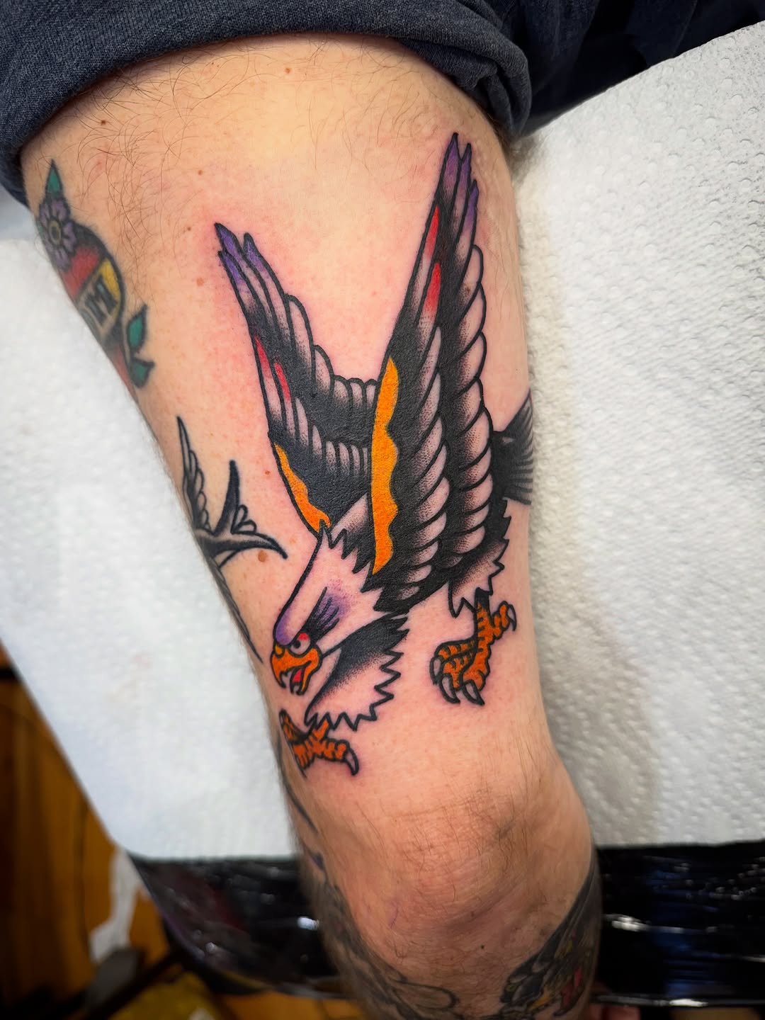 Tattoo by @shannontattooer — american_traditional