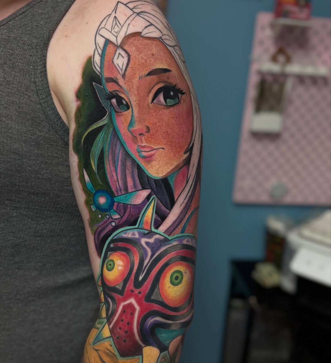 Tattoo by @rprebleart_tattoo — anime