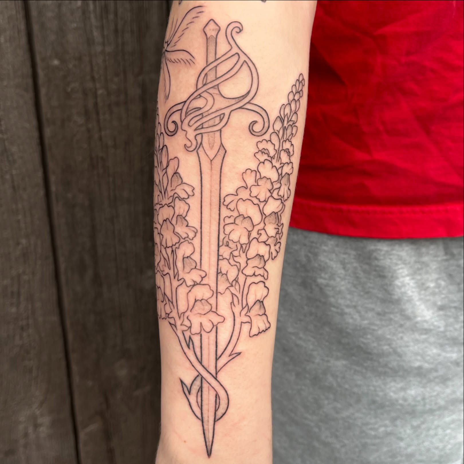 Tattoo by @inkneous — black_and_grey