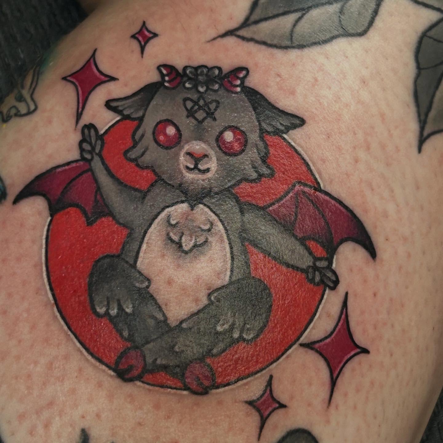Tattoo by @little.inkedfaerie — american_traditional