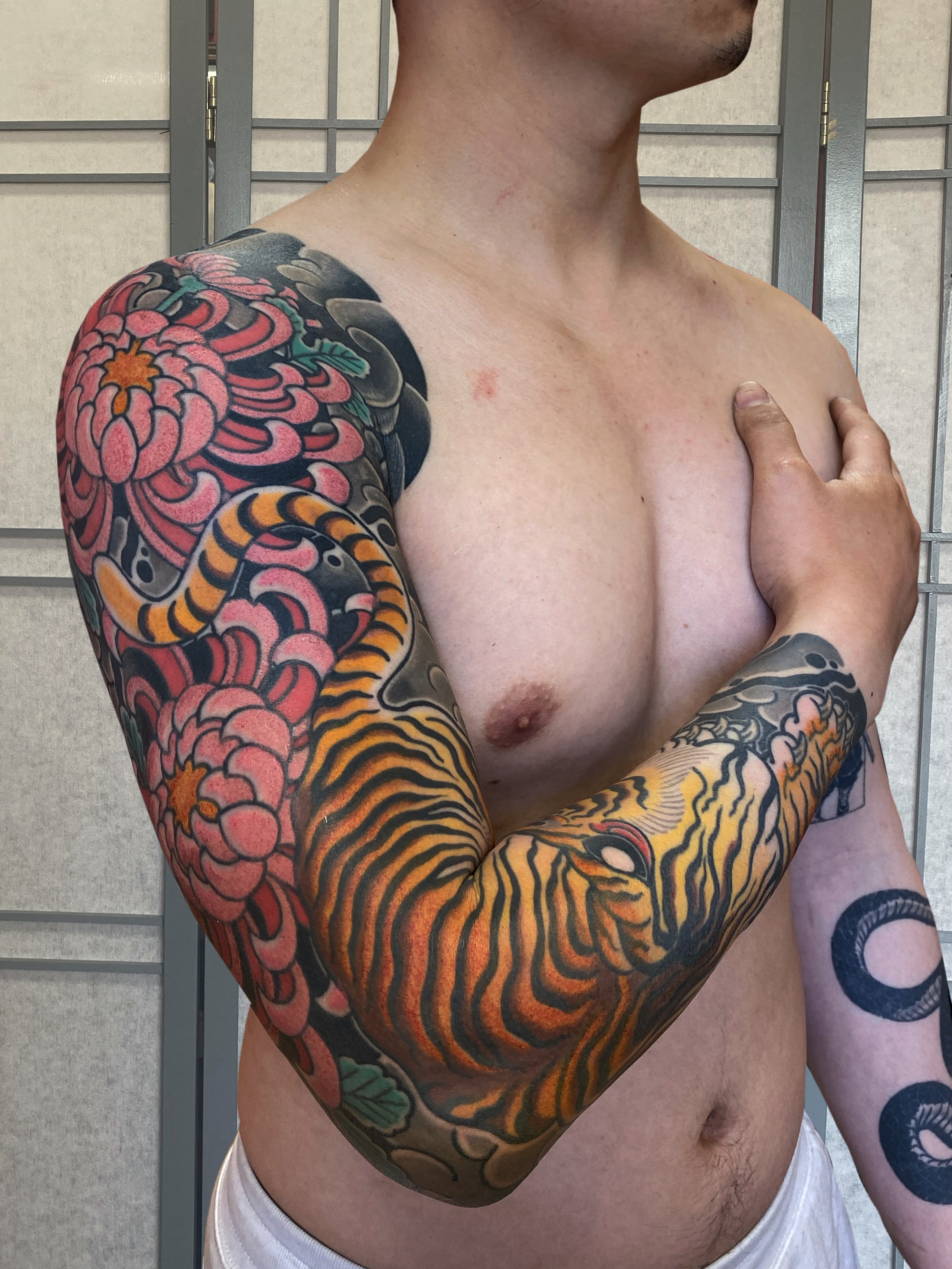 Tattoo by @adam.tennyo.tattoos — japanese_irezumi