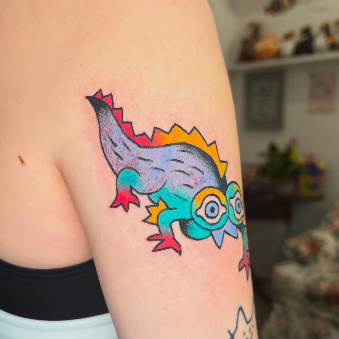 Tattoo by @roachparade — new_school