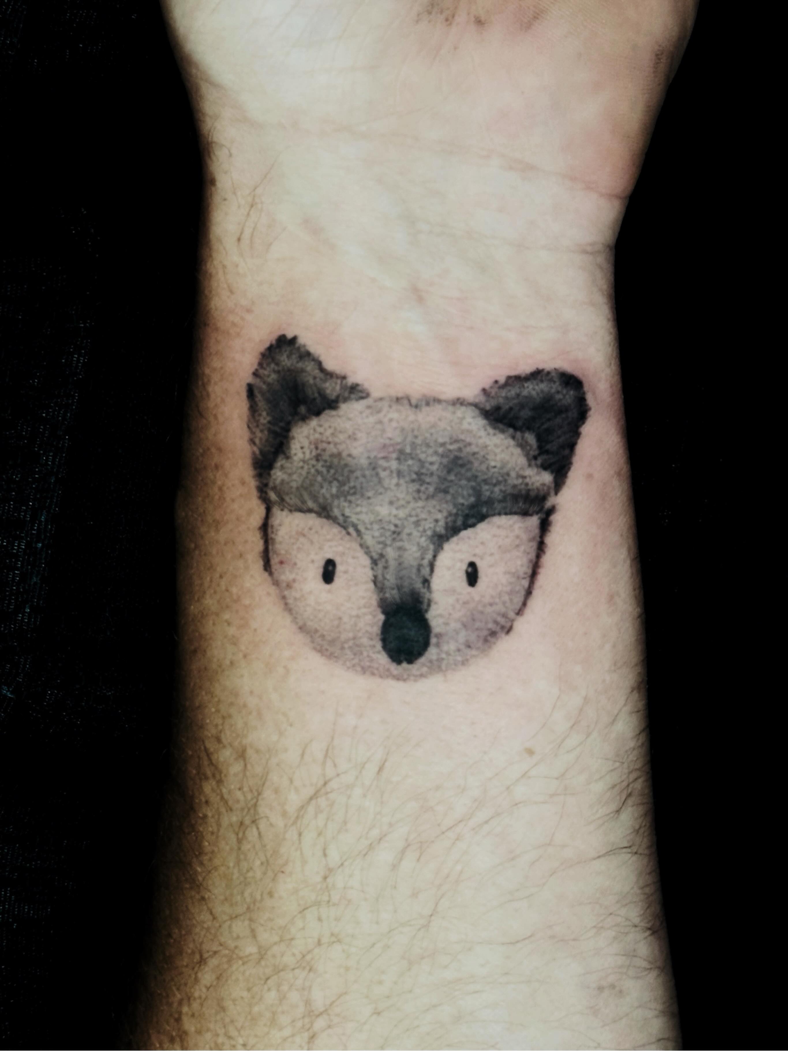 Tattoo by @nonoka_tattoo — black_and_grey