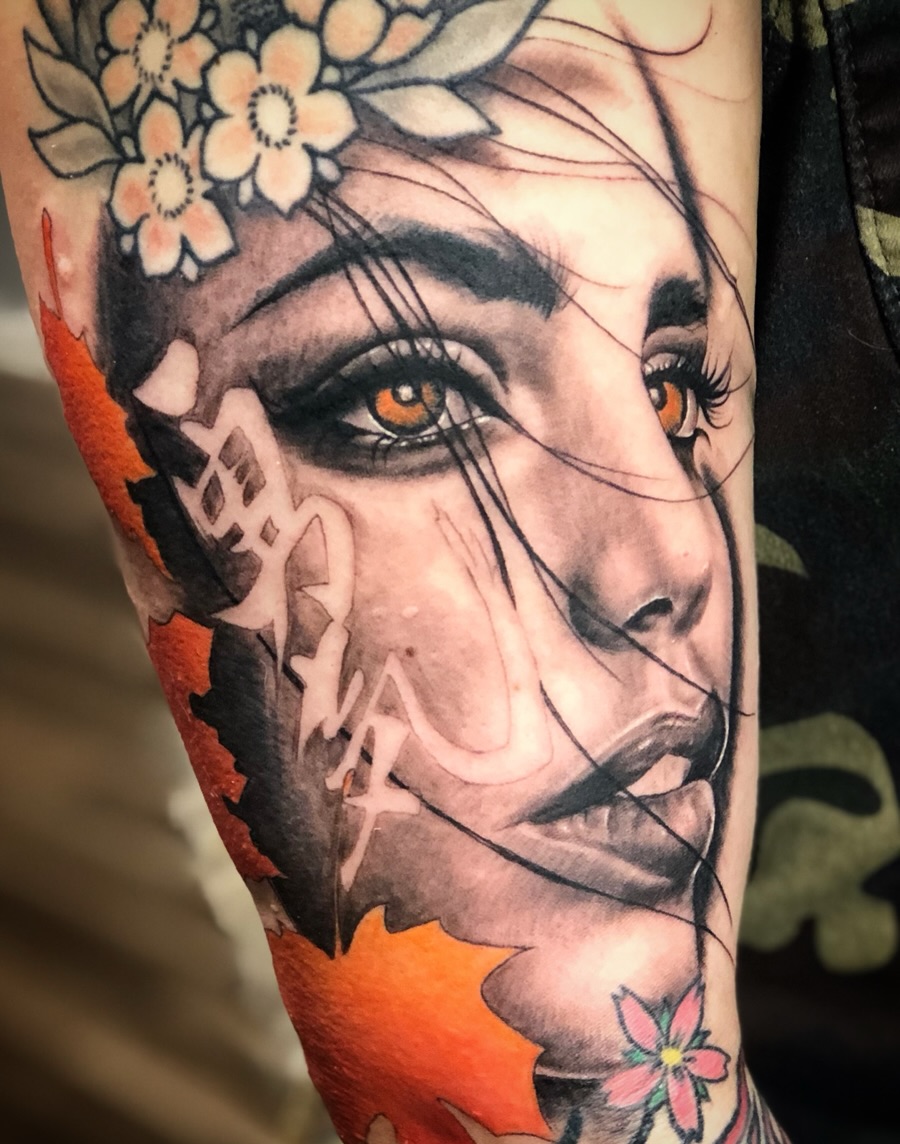Tattoo by @xrayvizionz โ realism, japanese_irezumi