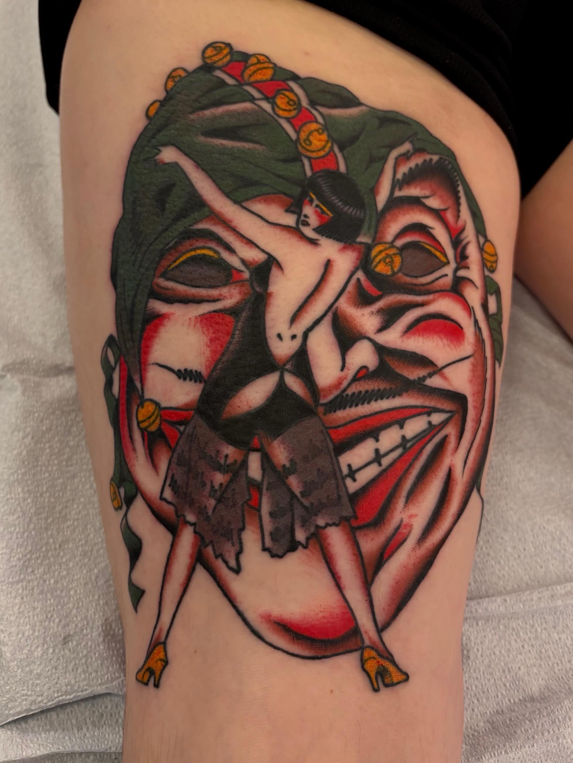 Tattoo by @shanermantattoo — american_traditional, dotwork