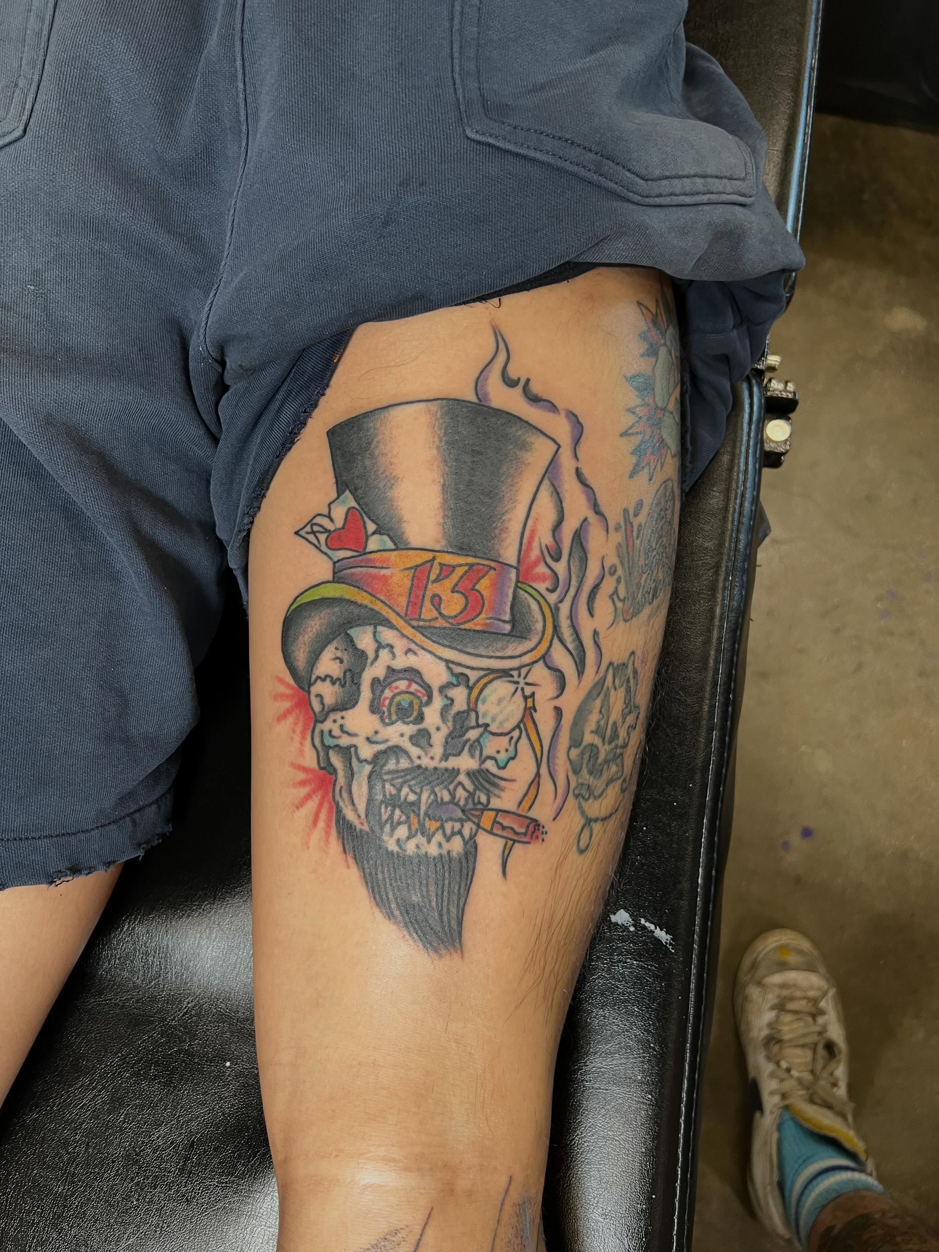 Tattoo by @geaux_catfish — american_traditional