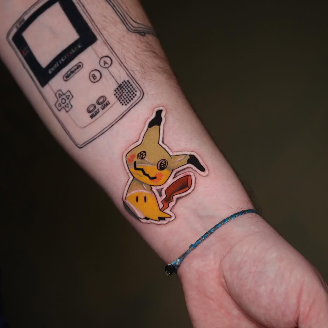 Tattoo by @naveiei — dotwork