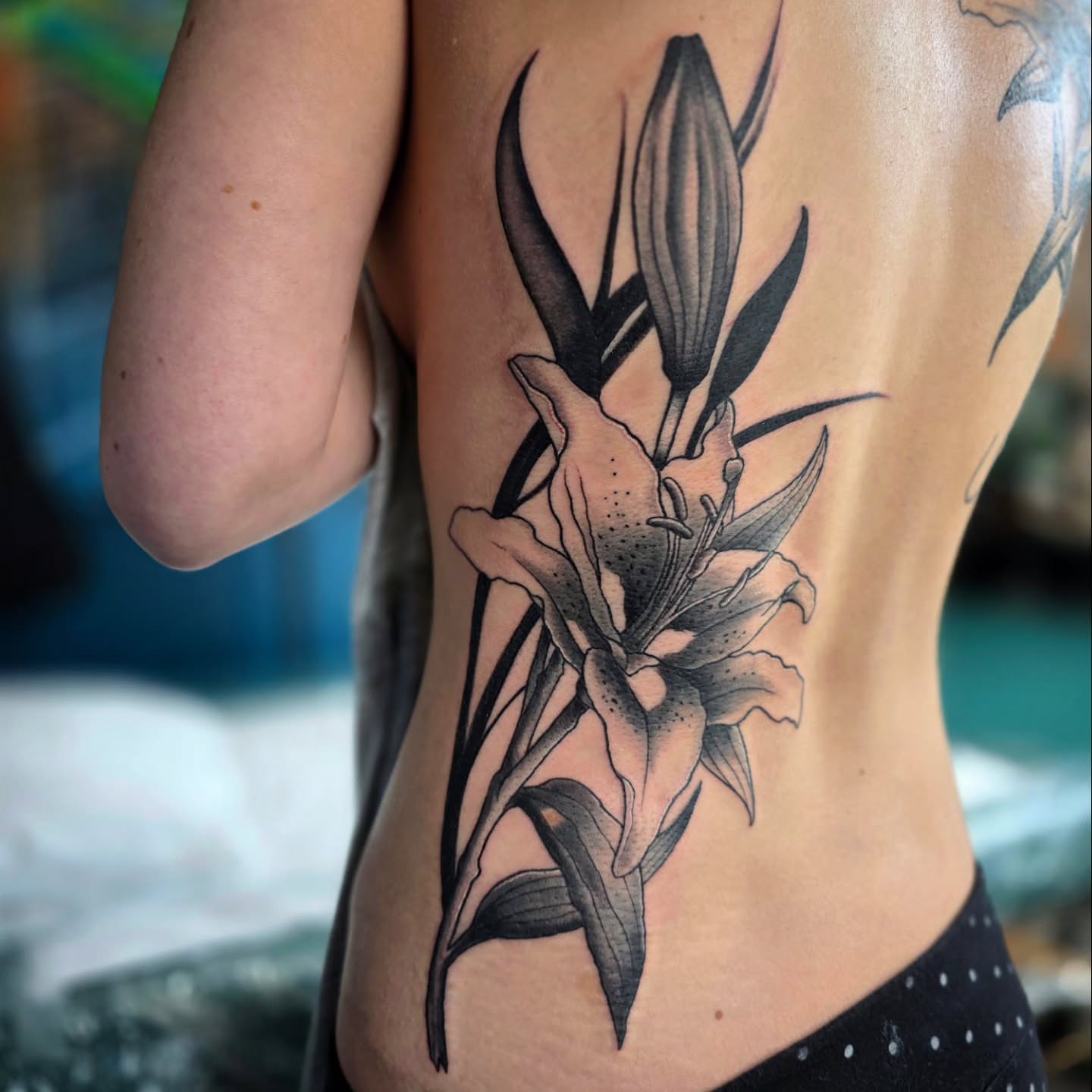 Tattoo by @robot85kills — black_and_grey