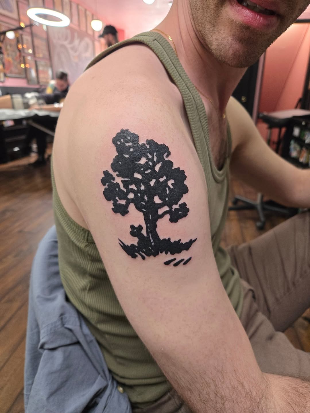 Tattoo by @brenn_cox — blackwork