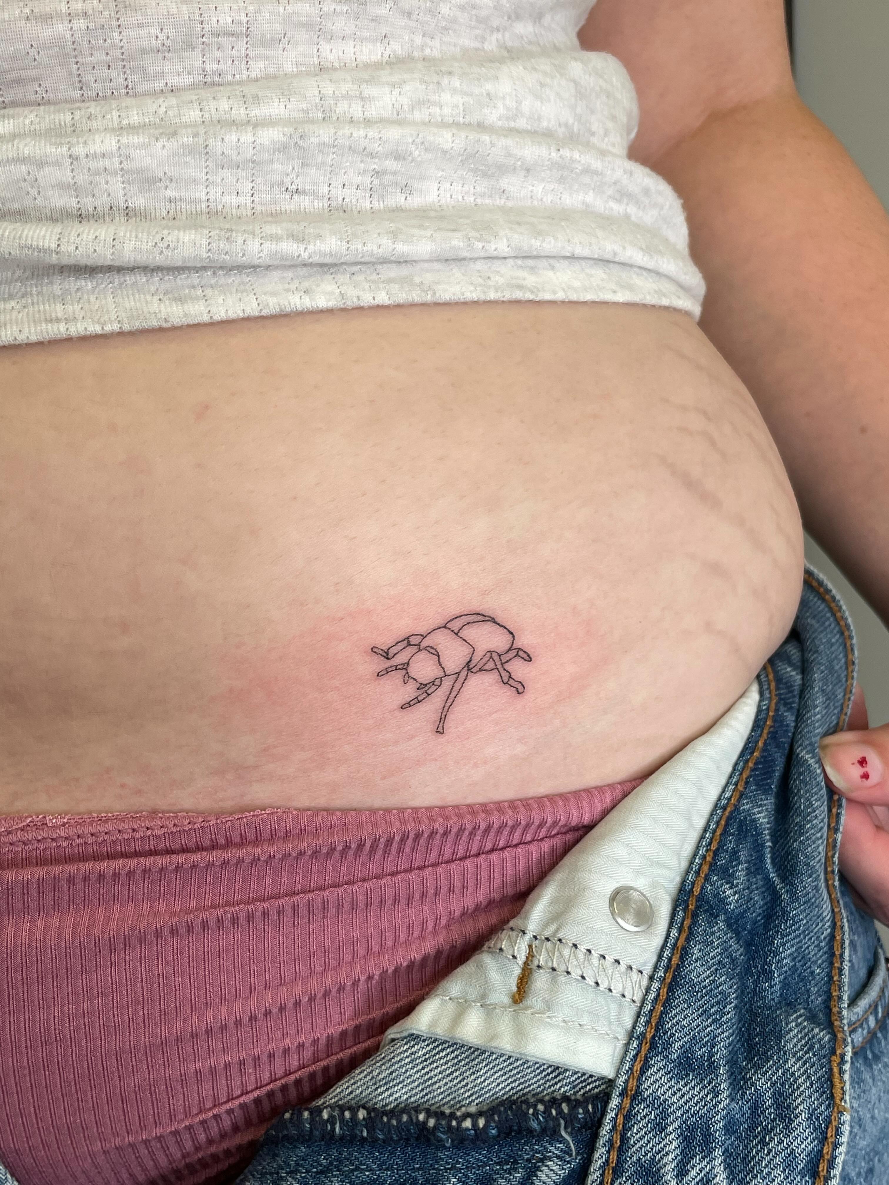 Tattoo by @gelclarktattoos — minimalist