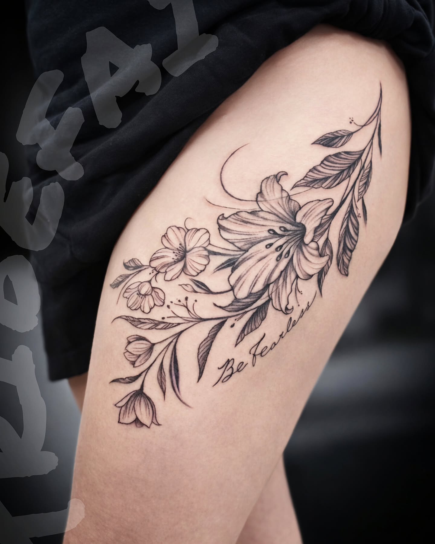 Tattoo by @tribe_tattoo — black_and_grey, realism