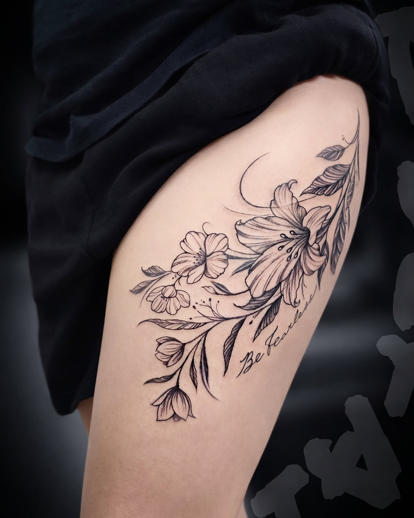 Tattoo by @tribe_tattoo — black_and_grey