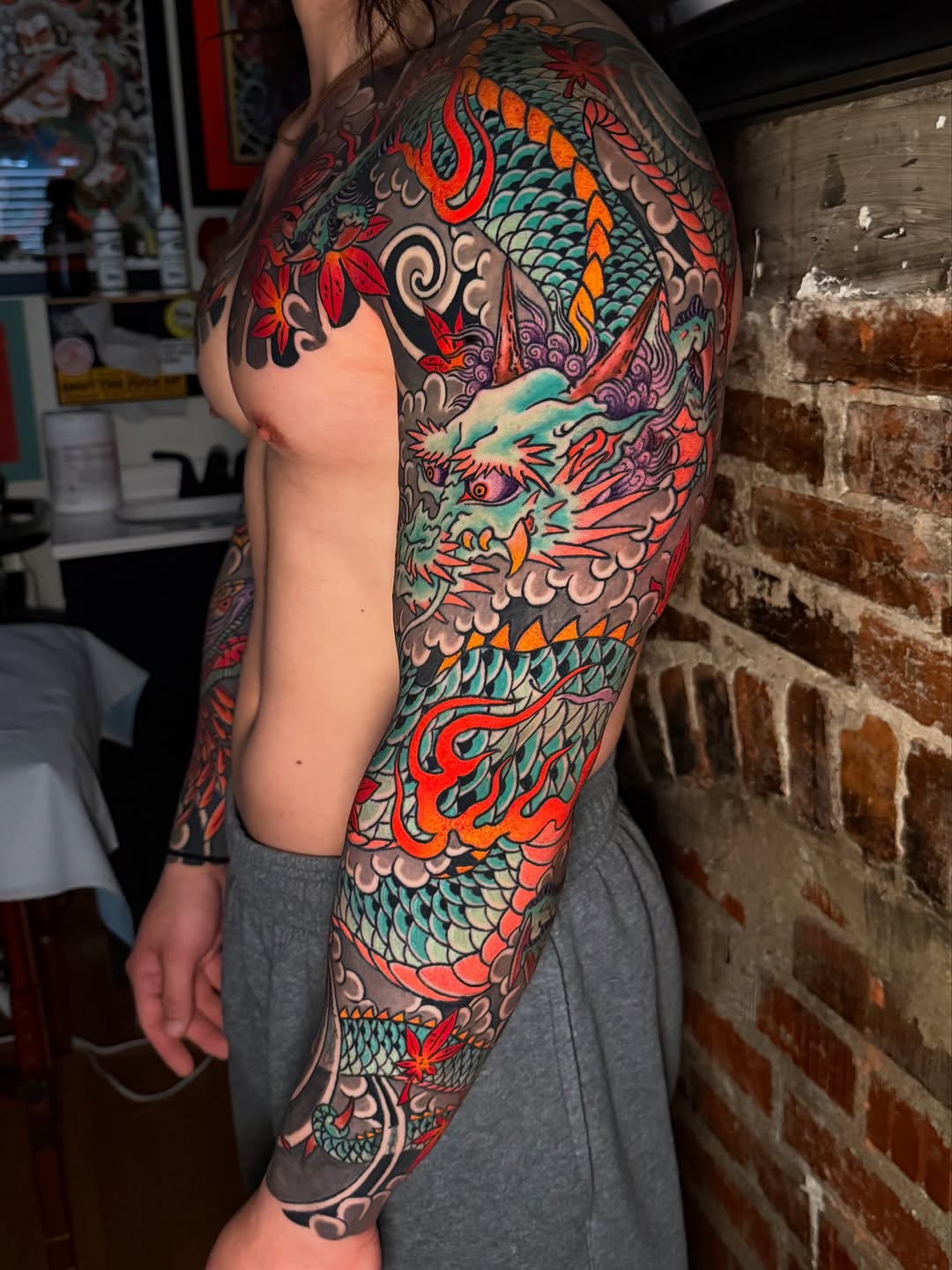 Tattoo by @old_man_rogers — japanese_irezumi