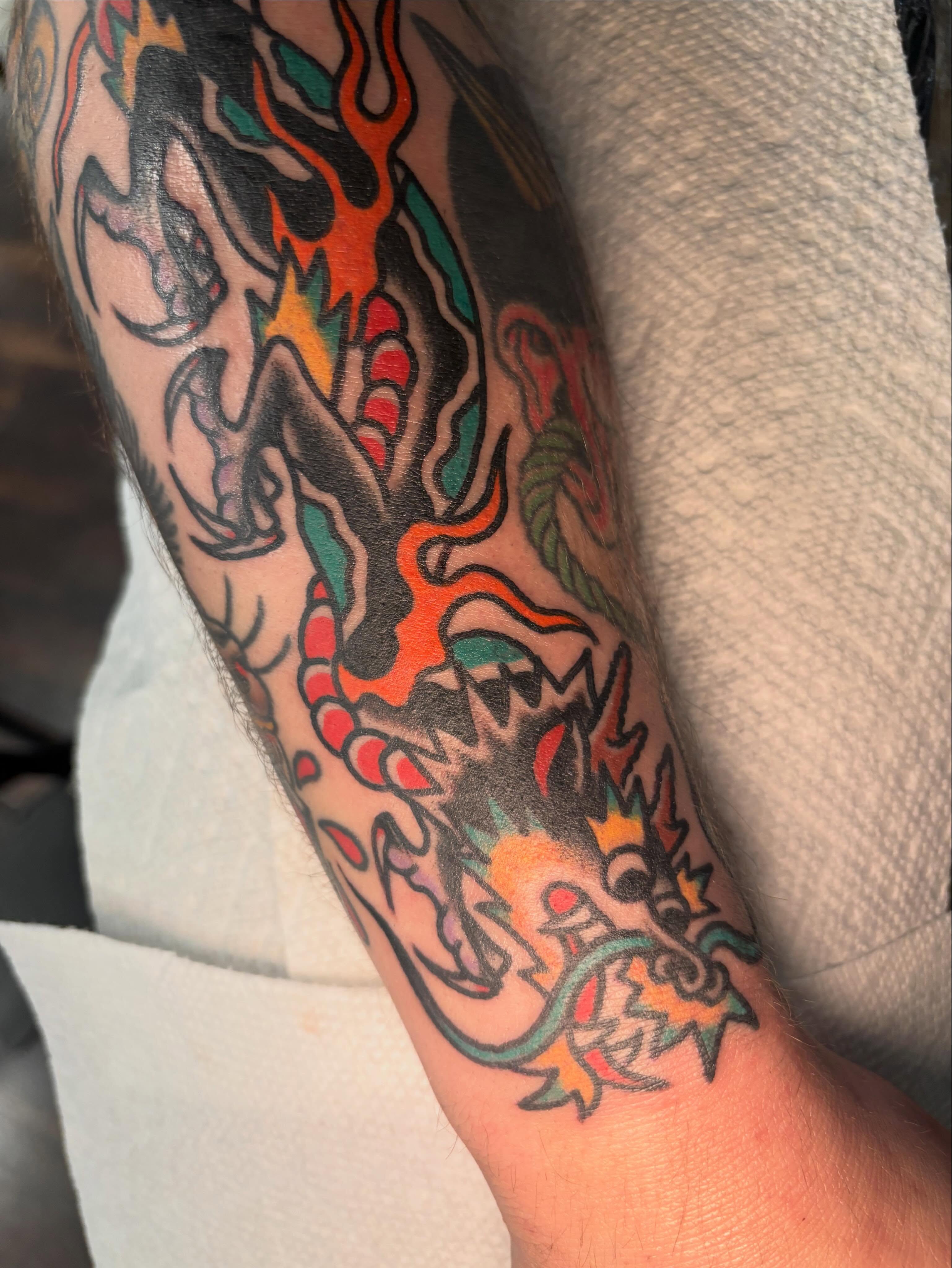 Tattoo by @stevereidtattoo — american_traditional