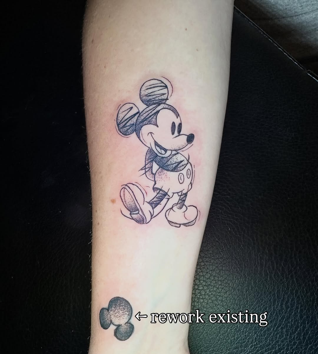 Tattoo by @mr_broke — dotwork