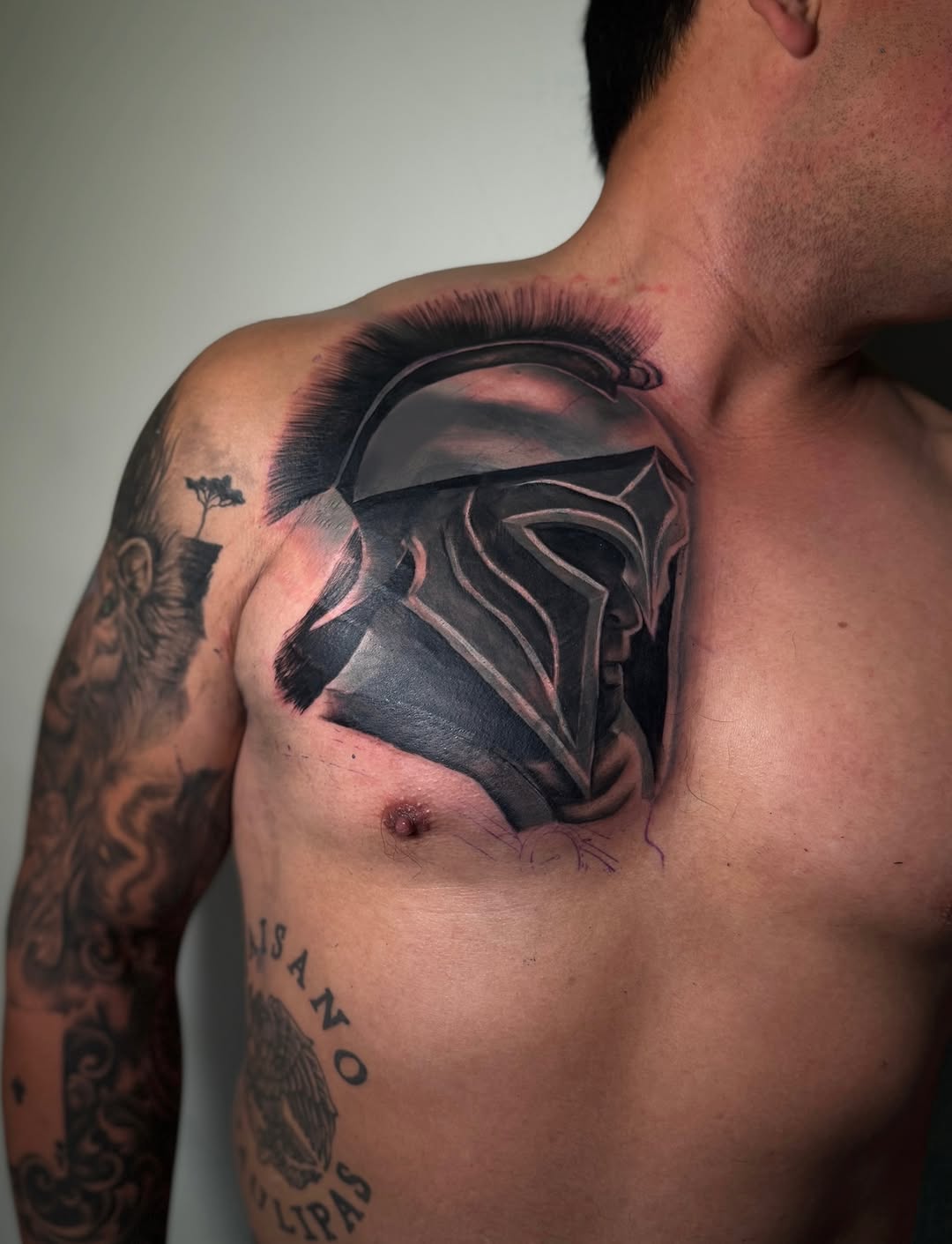 Tattoo by @alv13ink โ realism, black_and_grey