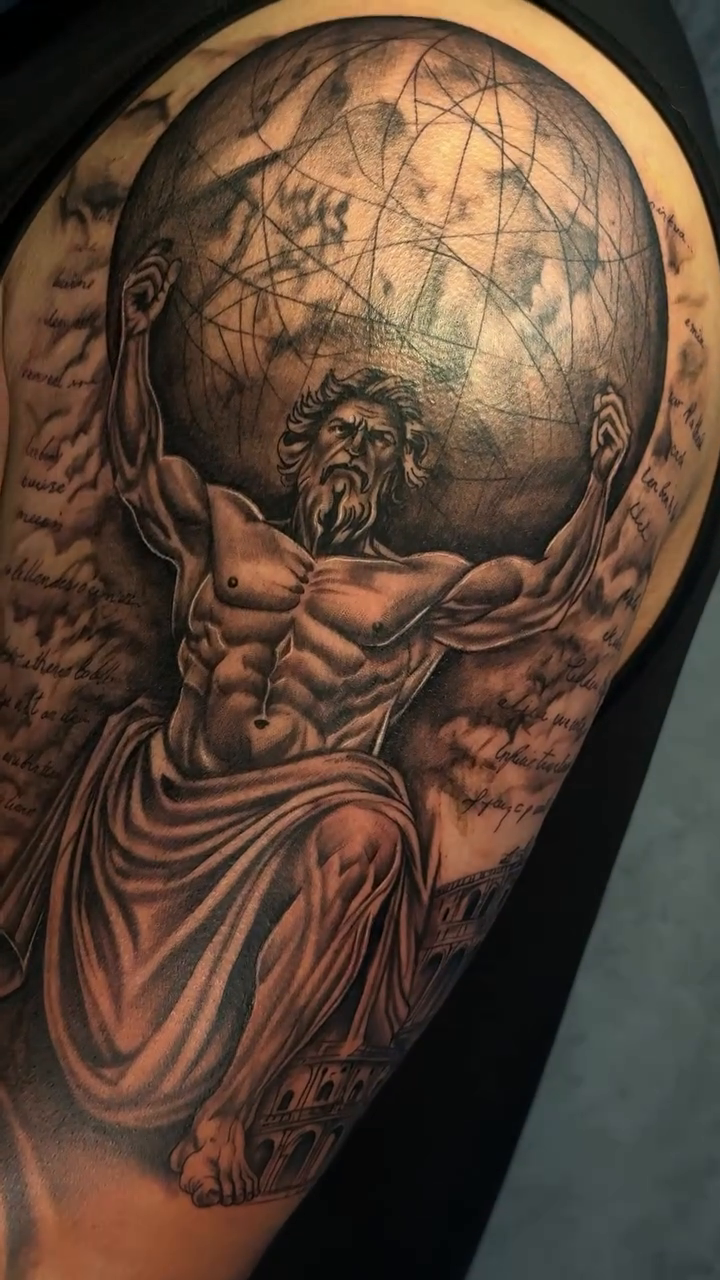 Tattoo by @inkbydame — realism, black_and_grey