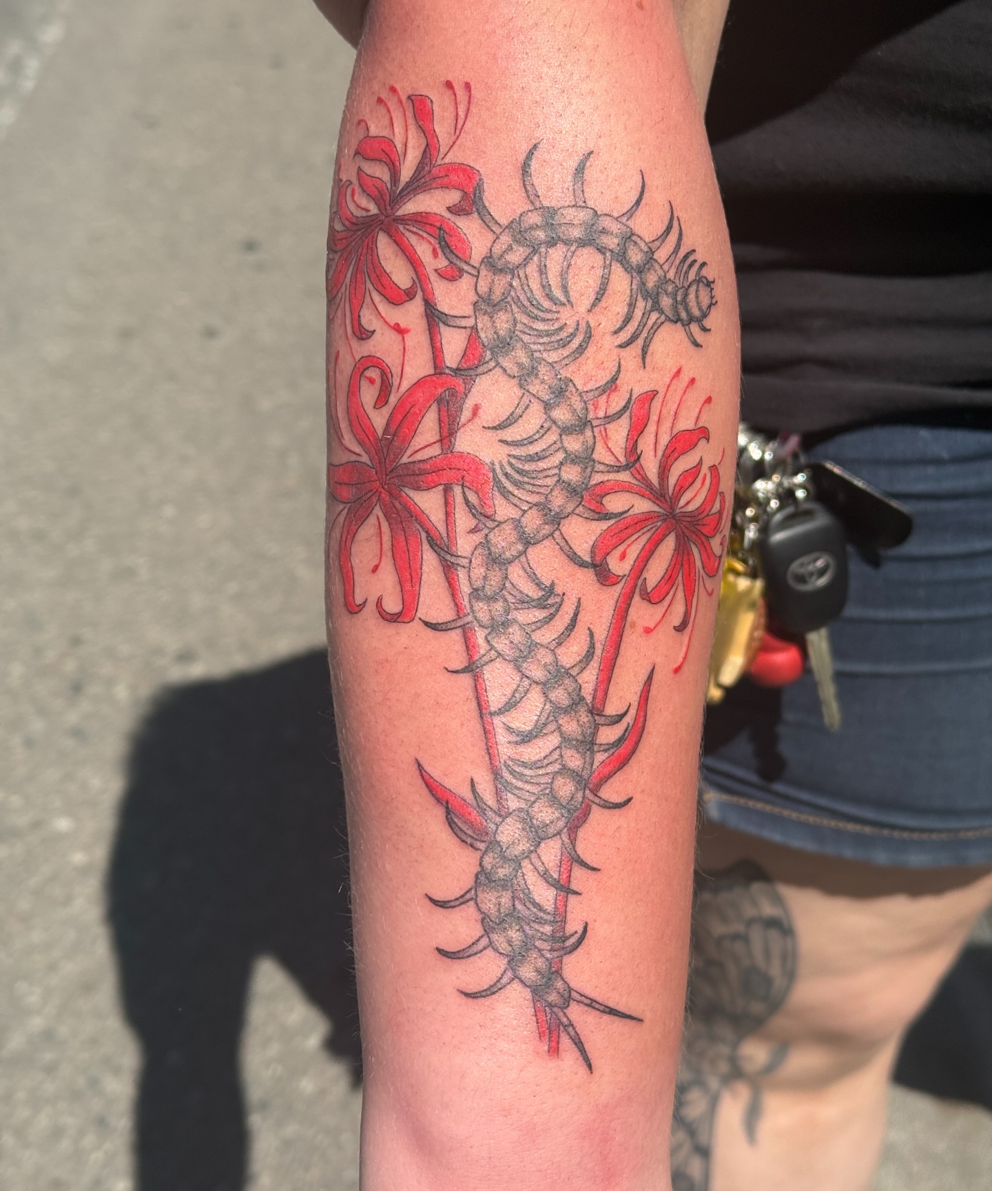 Tattoo by @mo.mo.tattoos — black_and_grey