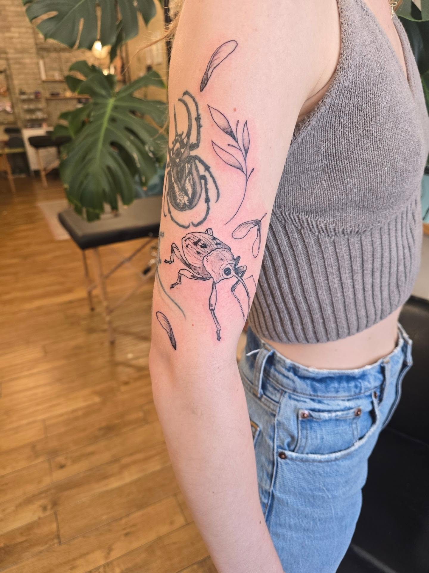 Tattoo by @lorhagarty — black_and_grey