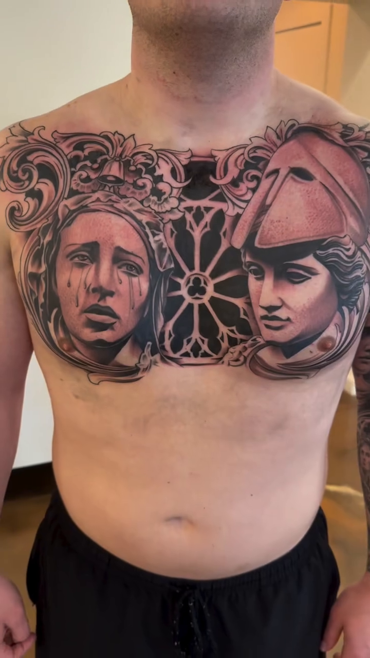 Tattoo by @arclighttattoo — realism, black_and_grey