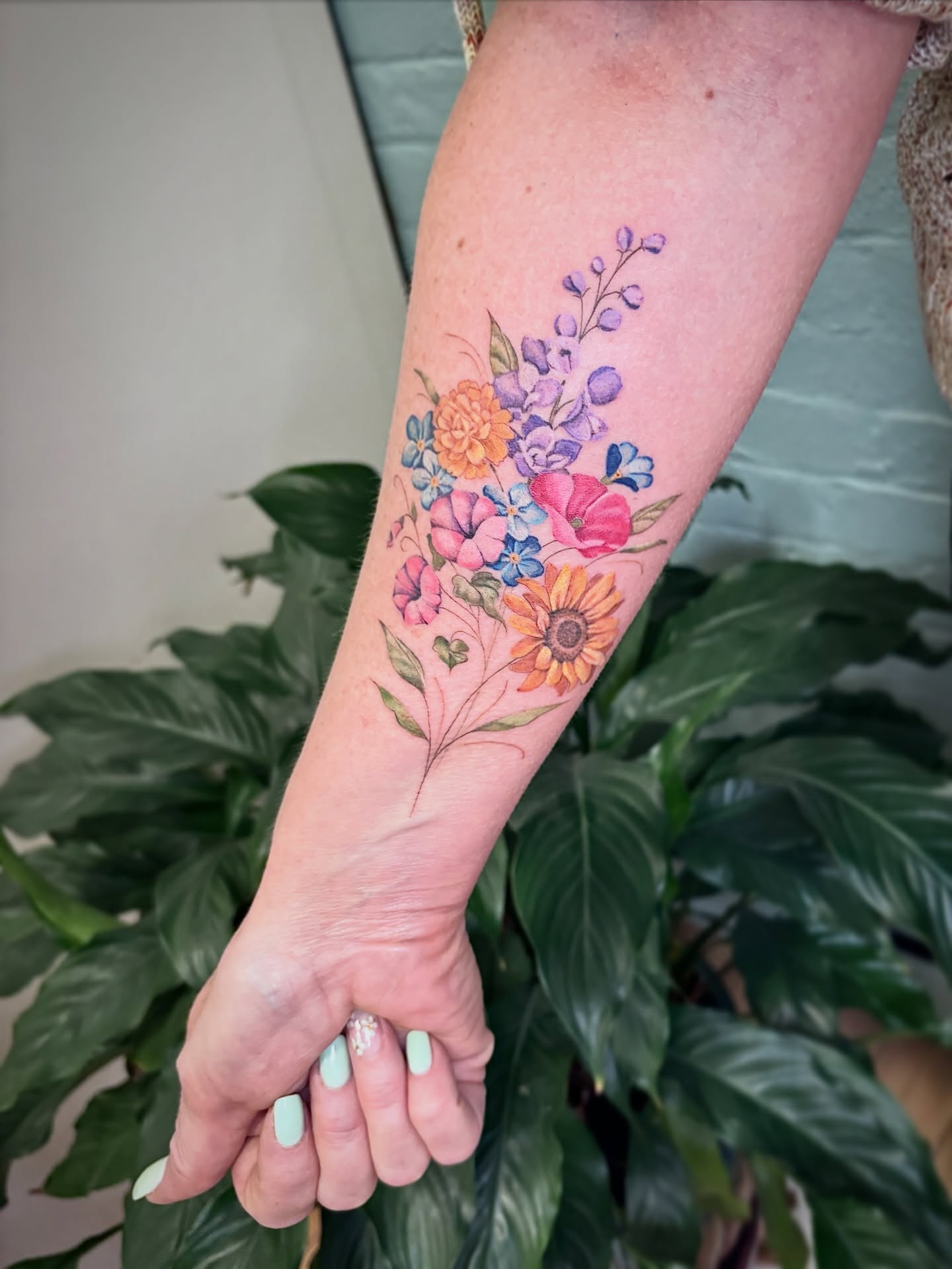 Tattoo by @amp.tattoos — watercolor