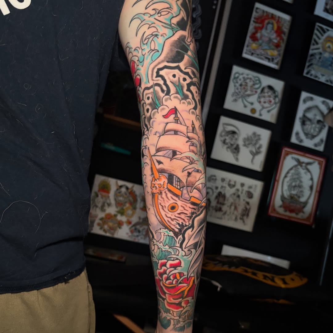 Tattoo by @mattbrookstattoo — american_traditional