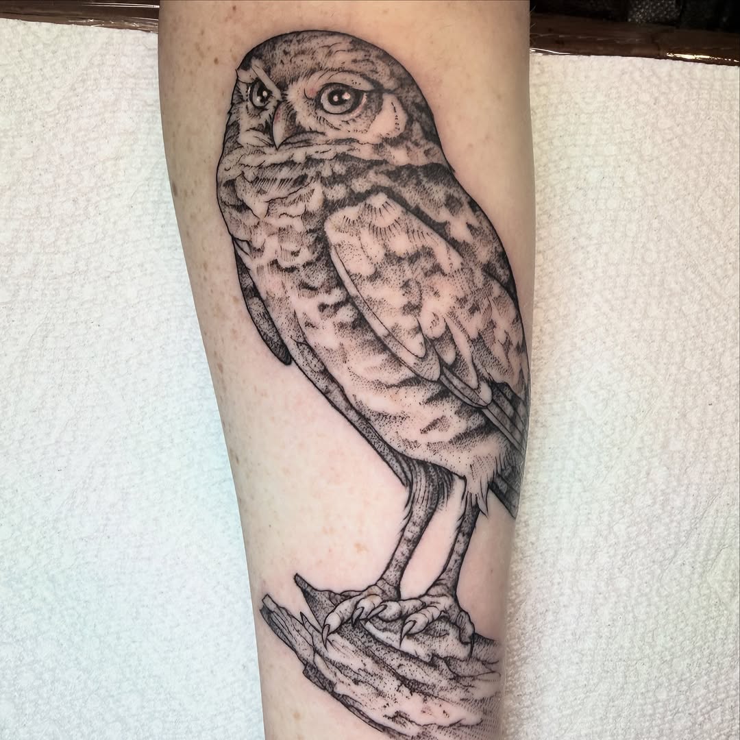 Tattoo by @mccollumtattoo — realism, dotwork