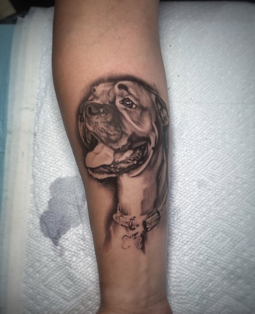 Tattoo by @davidgraytattoo — realism, black_and_grey