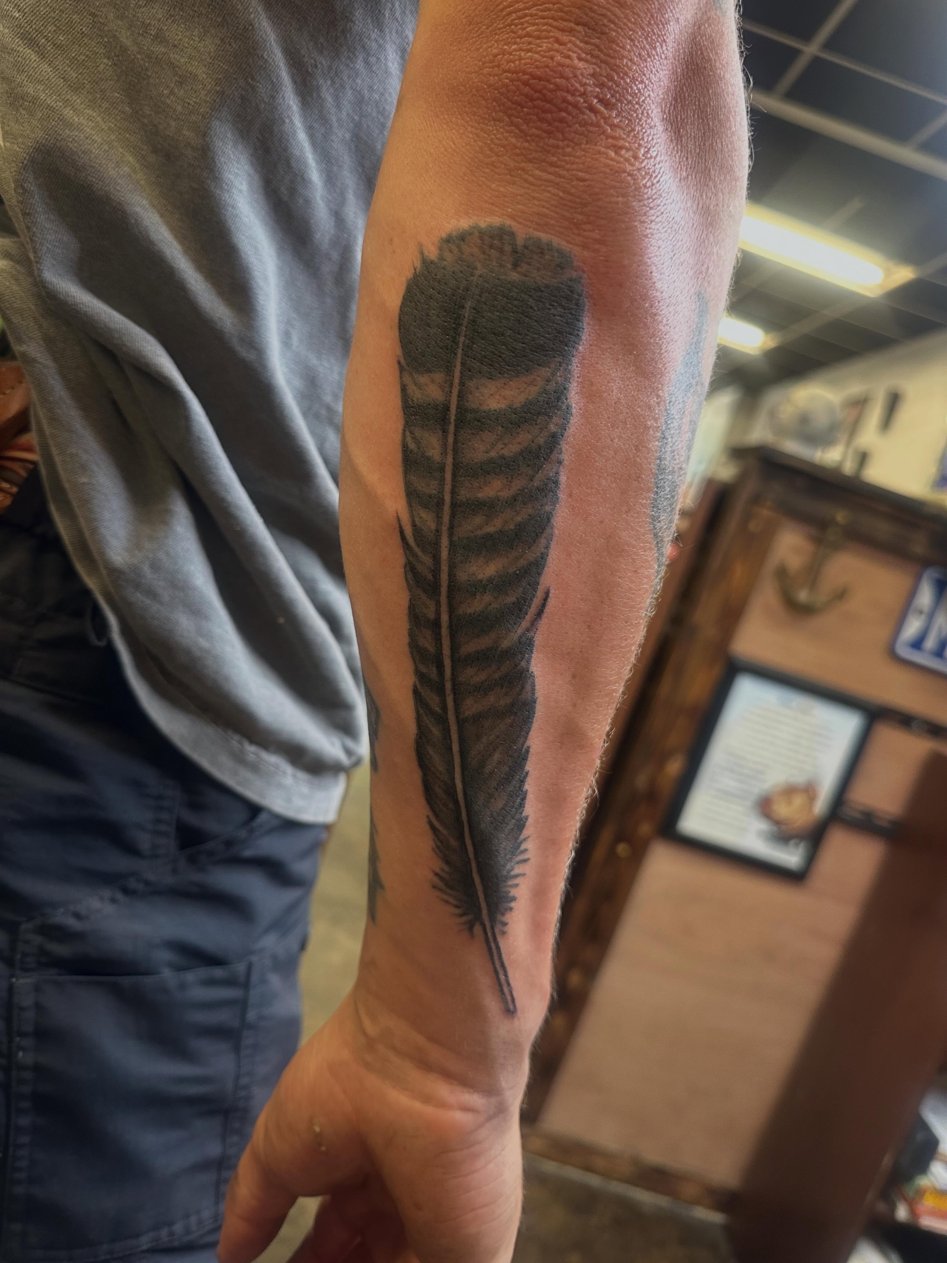Tattoo by @gaboyzink — black_and_grey