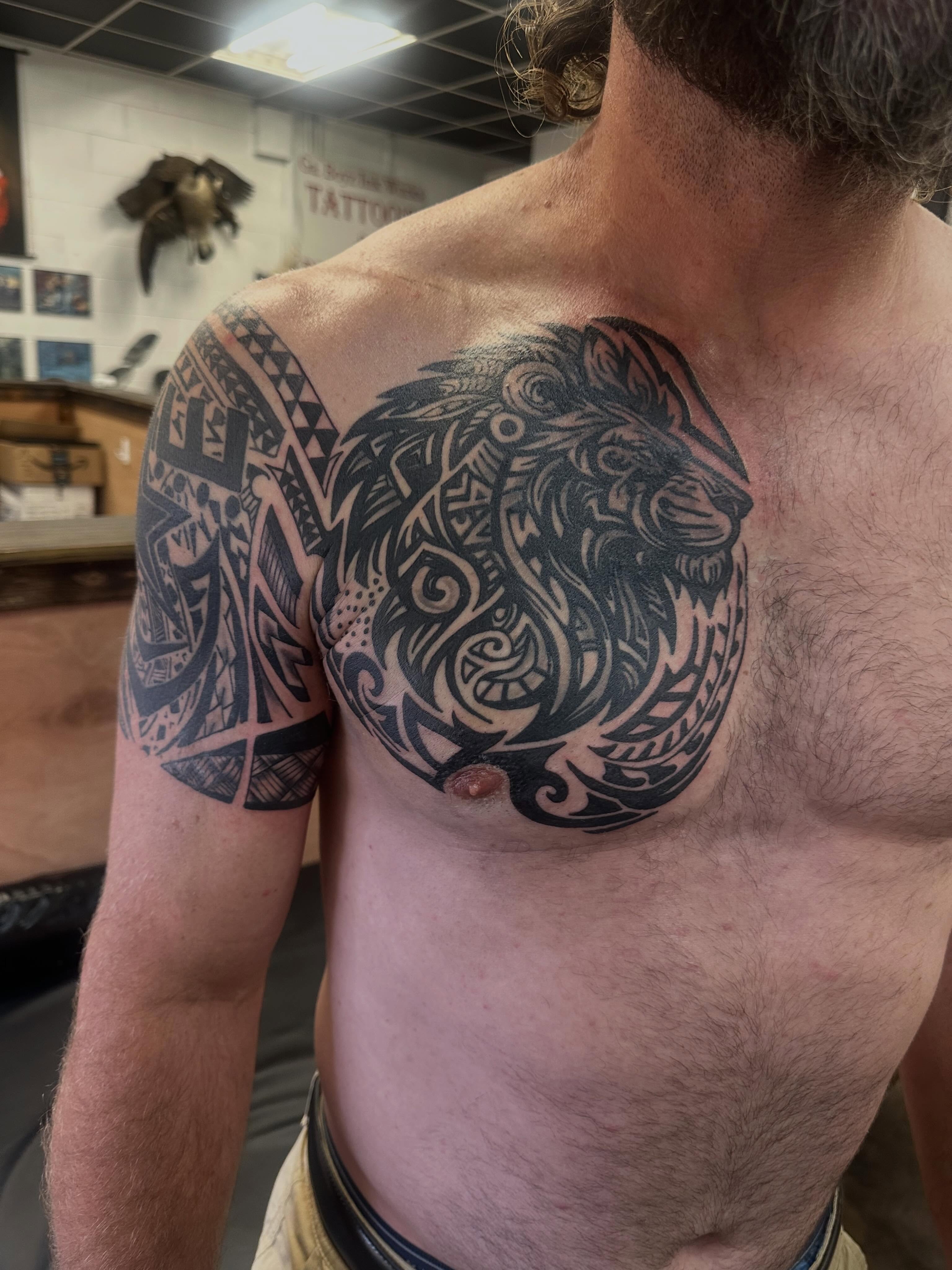 Tattoo by @gaboyzink — tribal