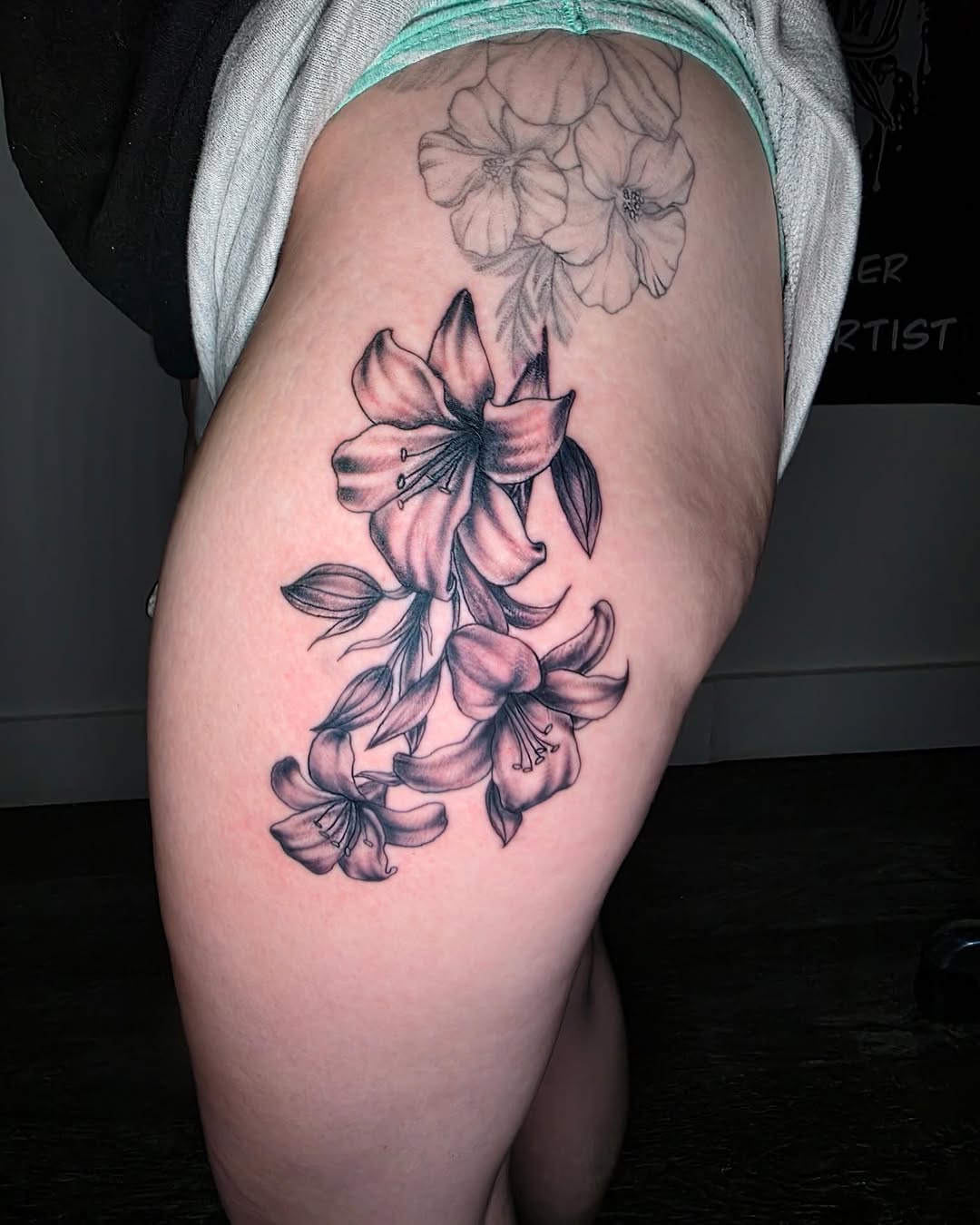 Tattoo by @tattoo_fowler — black_and_grey, realism