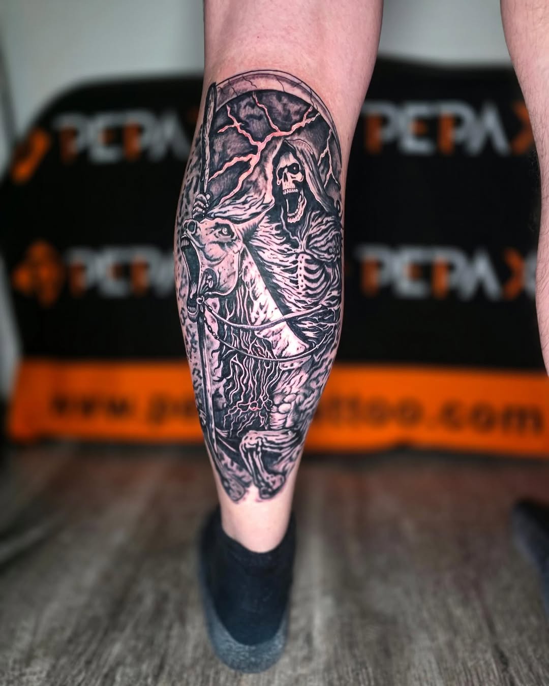 Tattoo by @tattoo_fowler — realism, black_and_grey