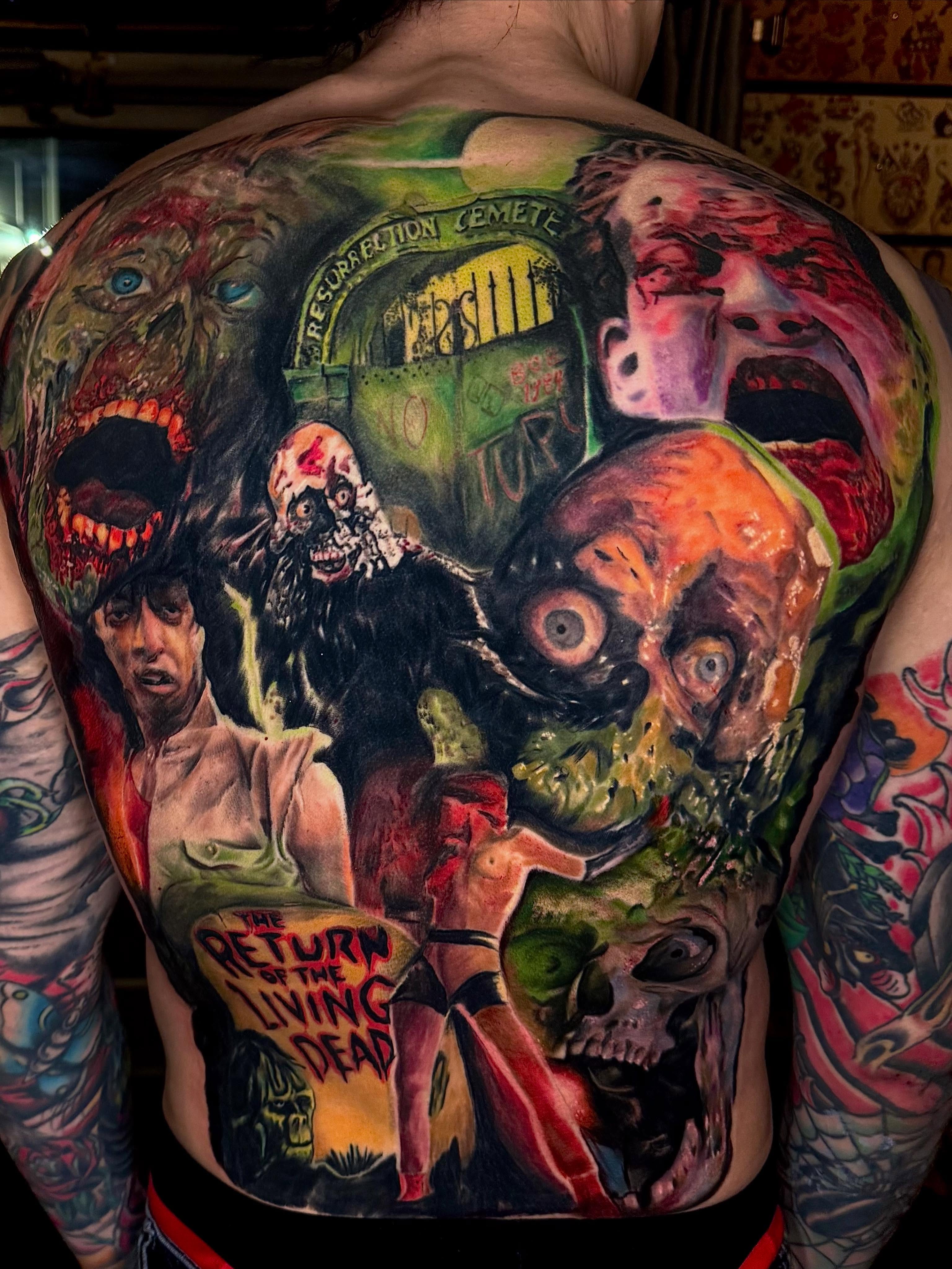 Tattoo by @sideshow_danny — realism, dark_realism
