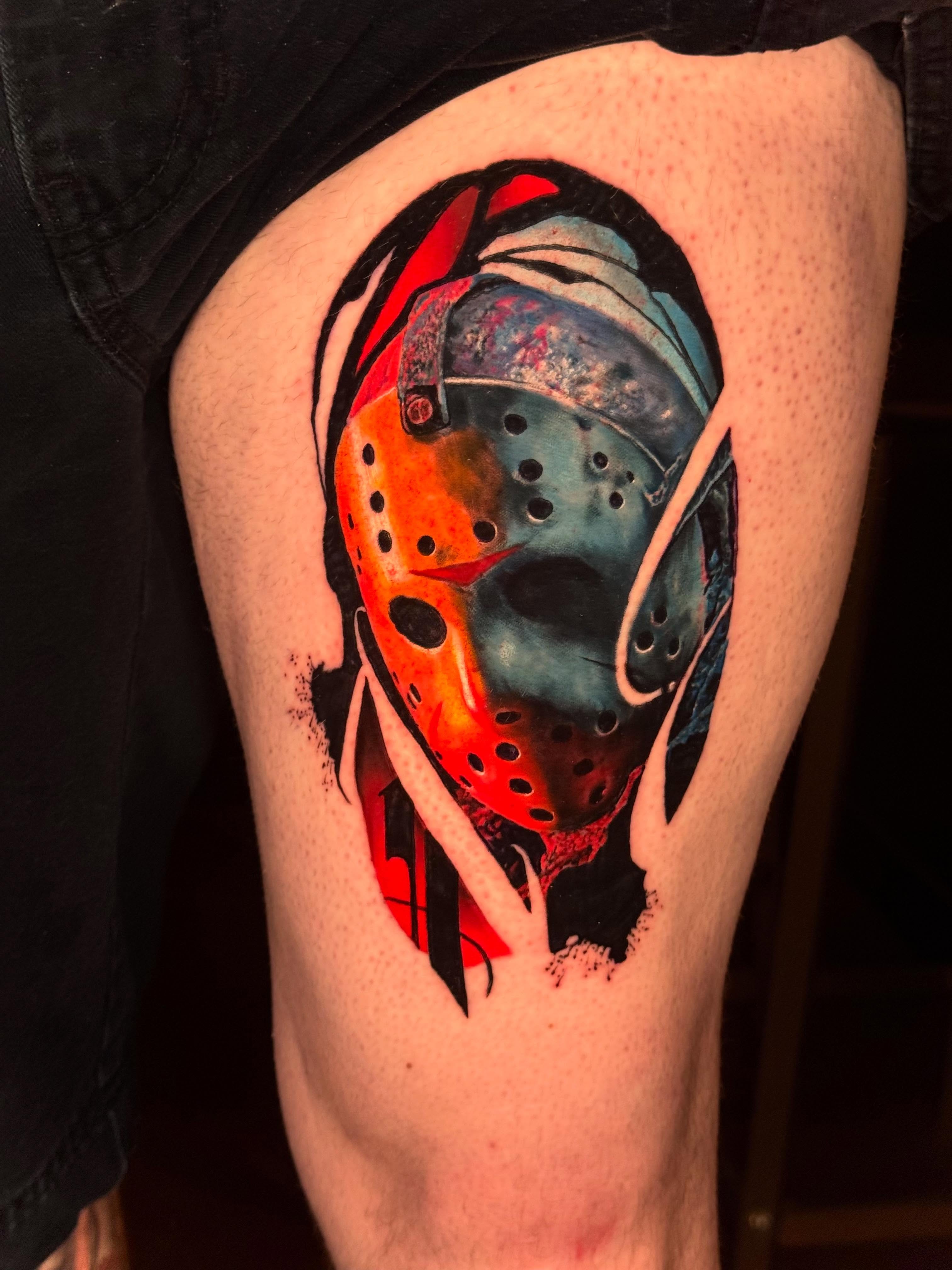 Tattoo by @sideshow_danny — realism, trash_polka