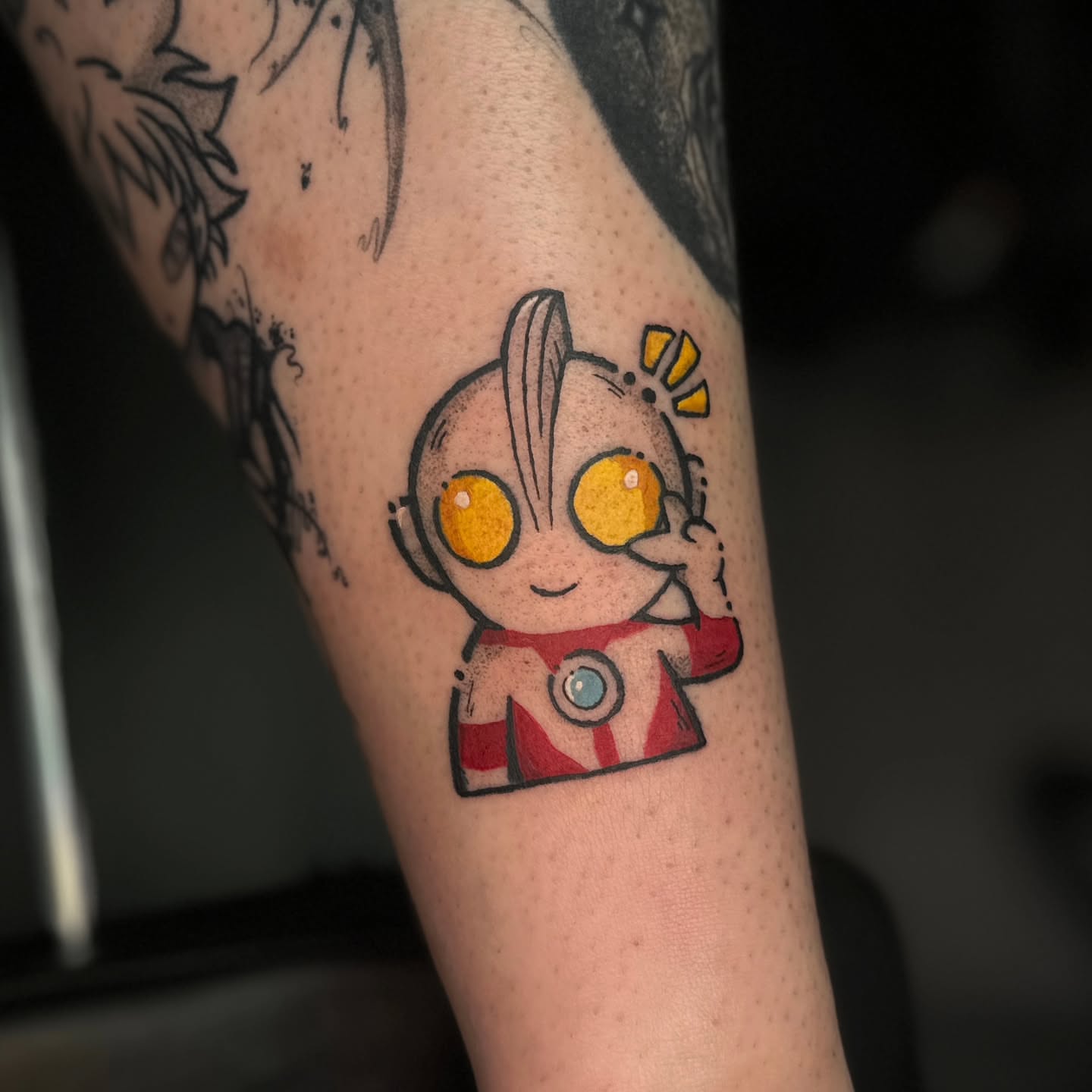 Tattoo by @benicetattoos — anime