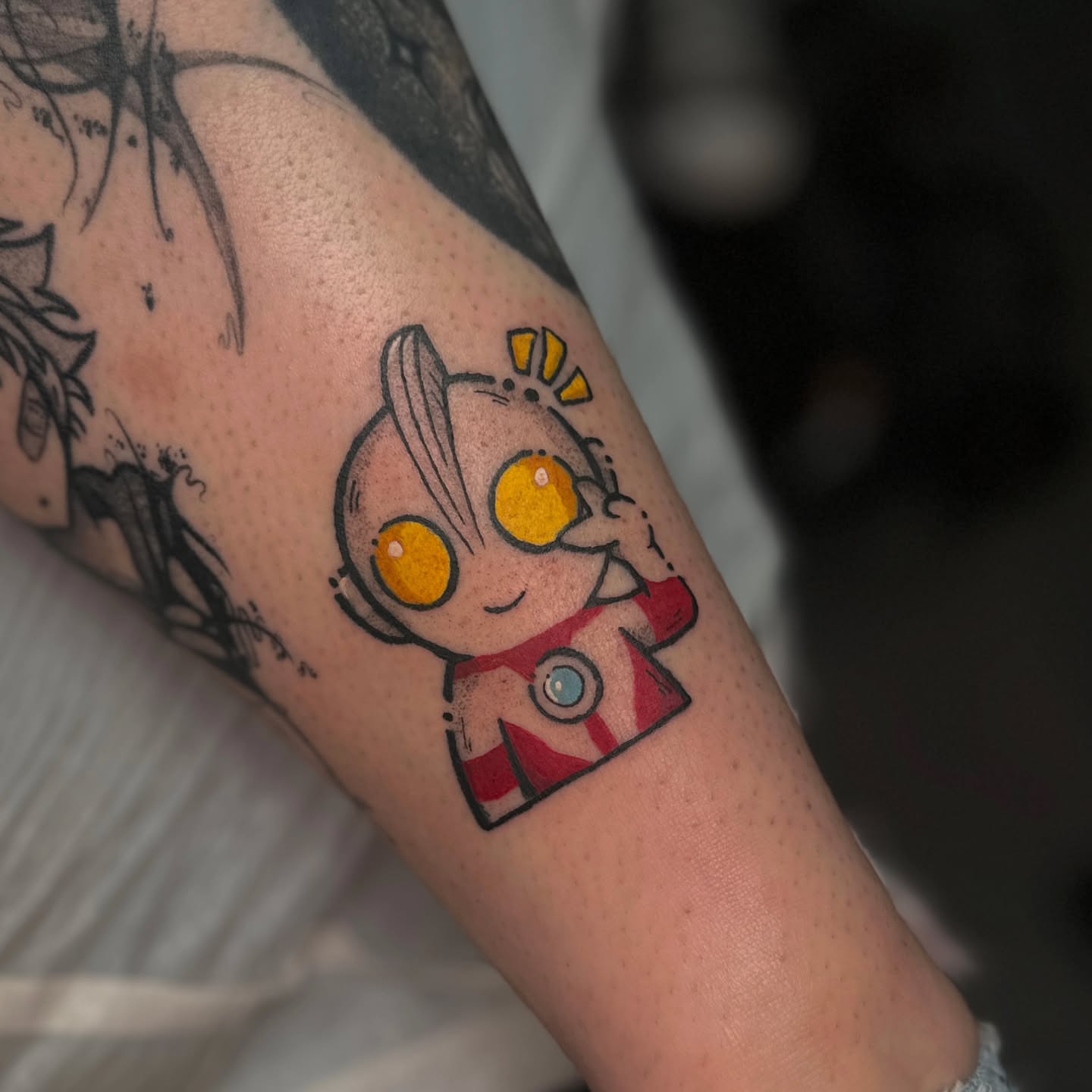 Tattoo by @benicetattoos — dotwork