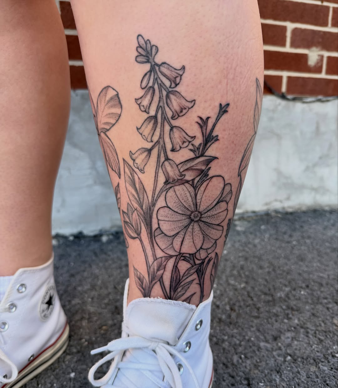 Tattoo by @lizard_aullie_tattoos — dotwork