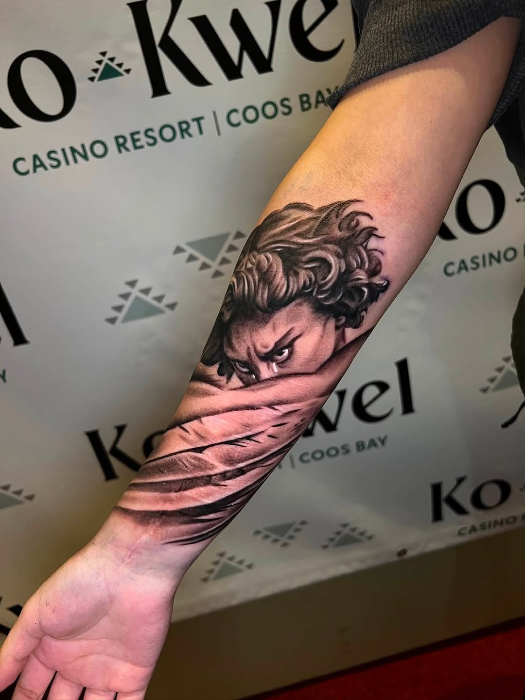 Tattoo work at Middle Tennessee Tattoo Expo 2026
