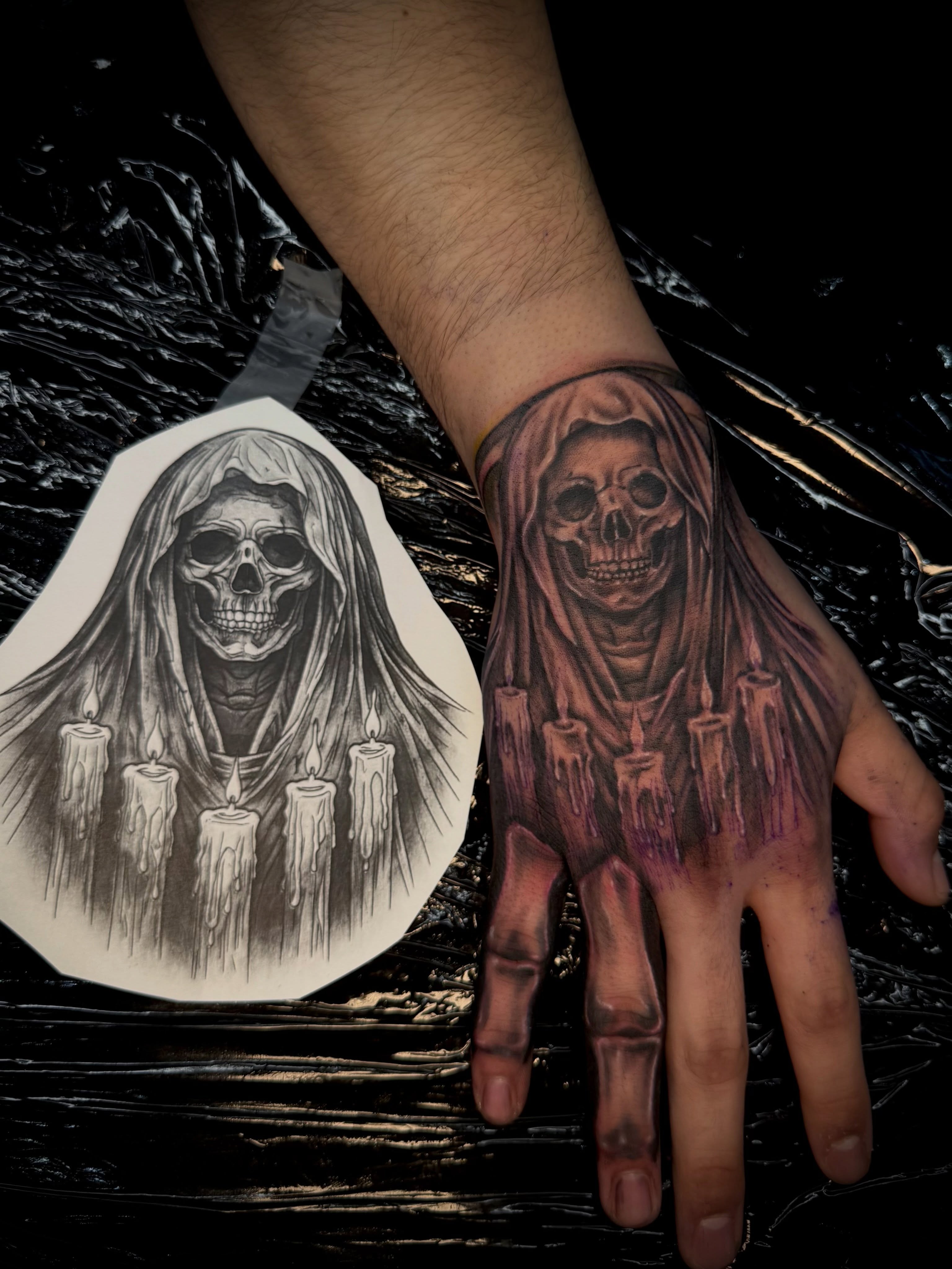 Tattoo by @chaparroinks — dark_realism