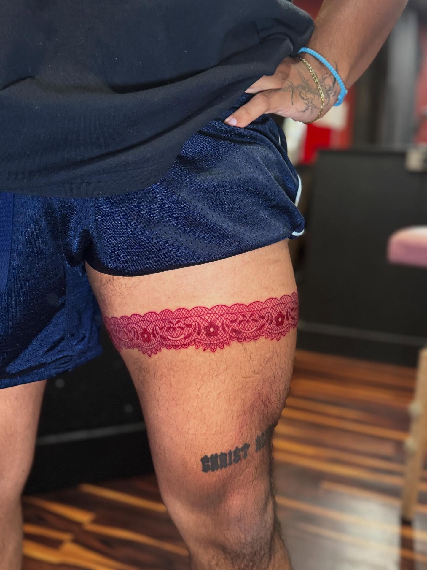Tattoo by @boogaharts — geometric