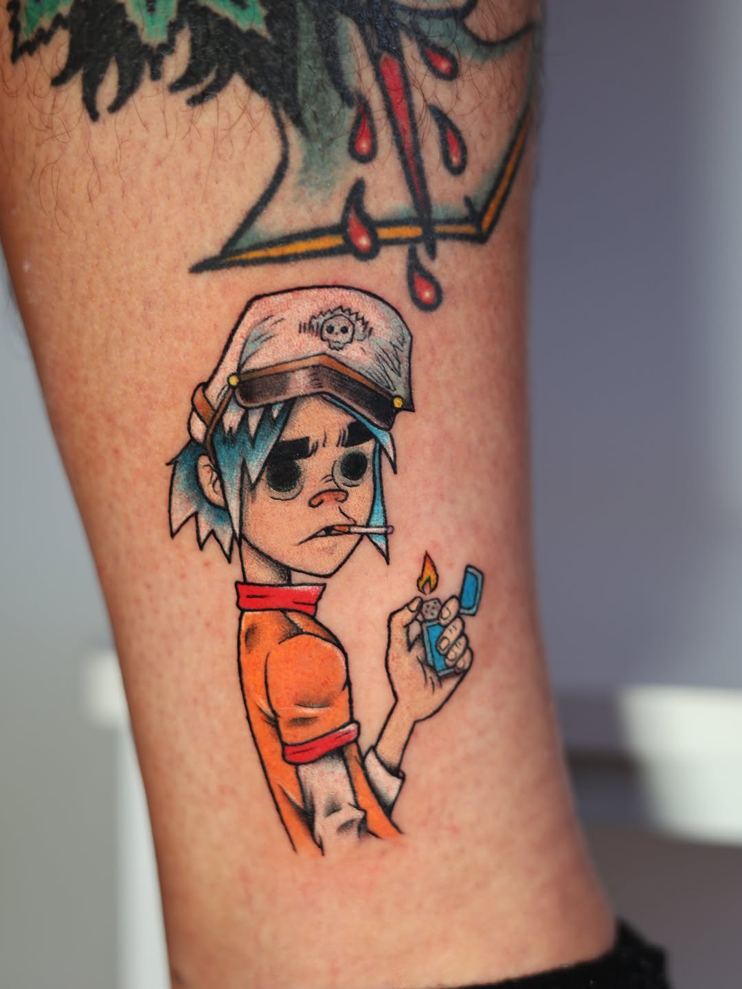 Tattoo by @jpg_tattoo — new_school, anime