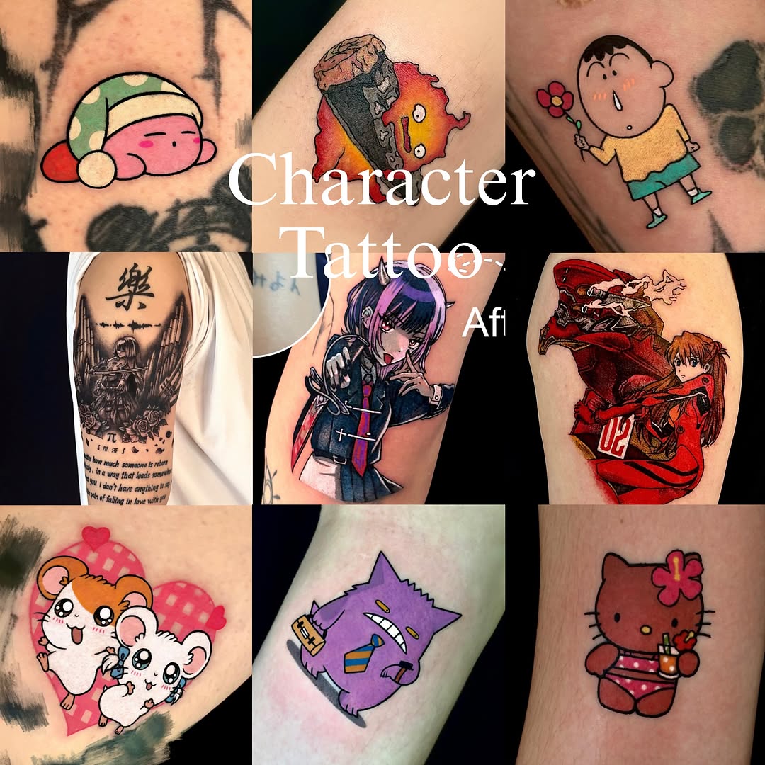 Tattoo by @tattooist_culp — anime