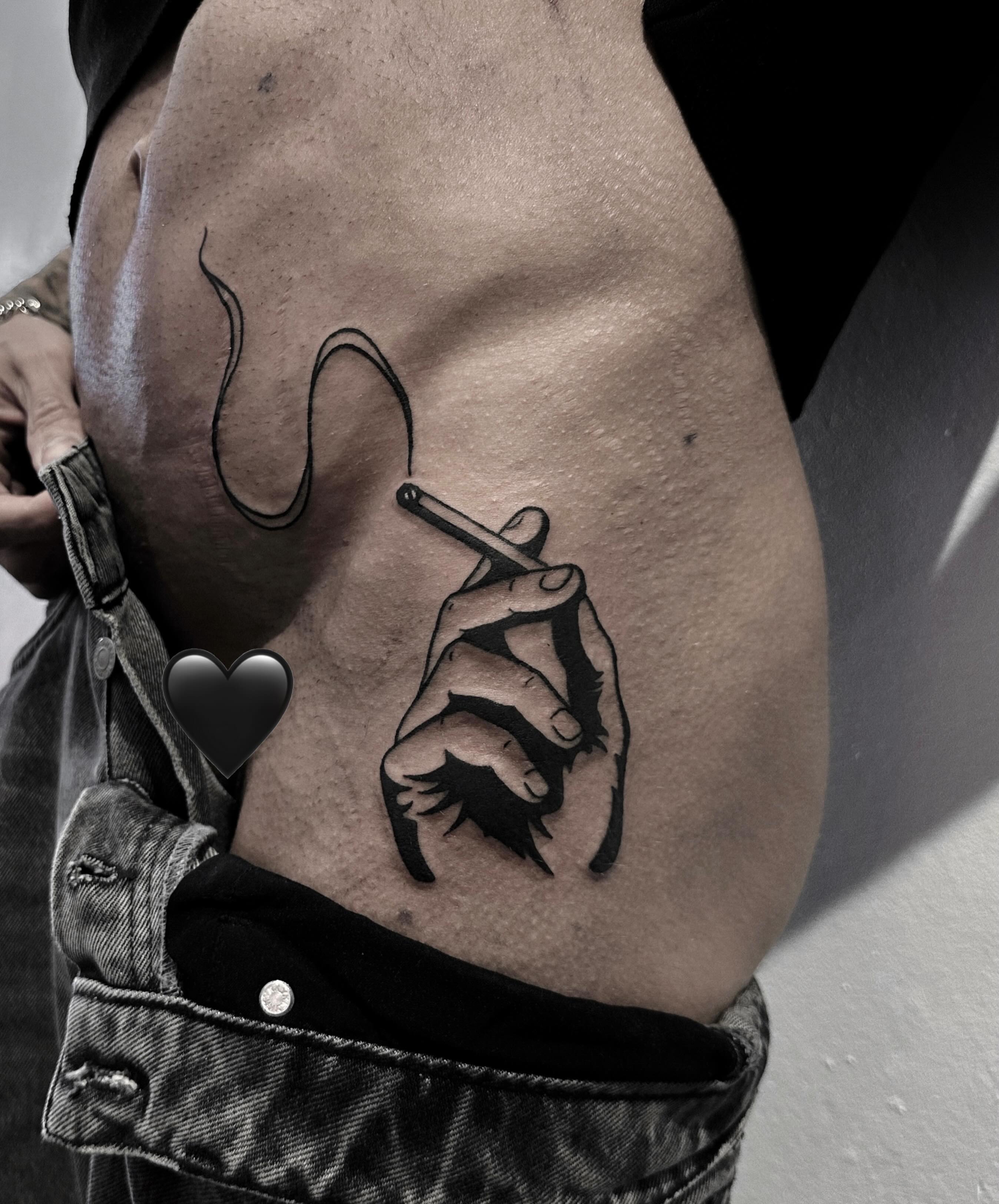 Tattoo by @beirxtt — black_and_grey