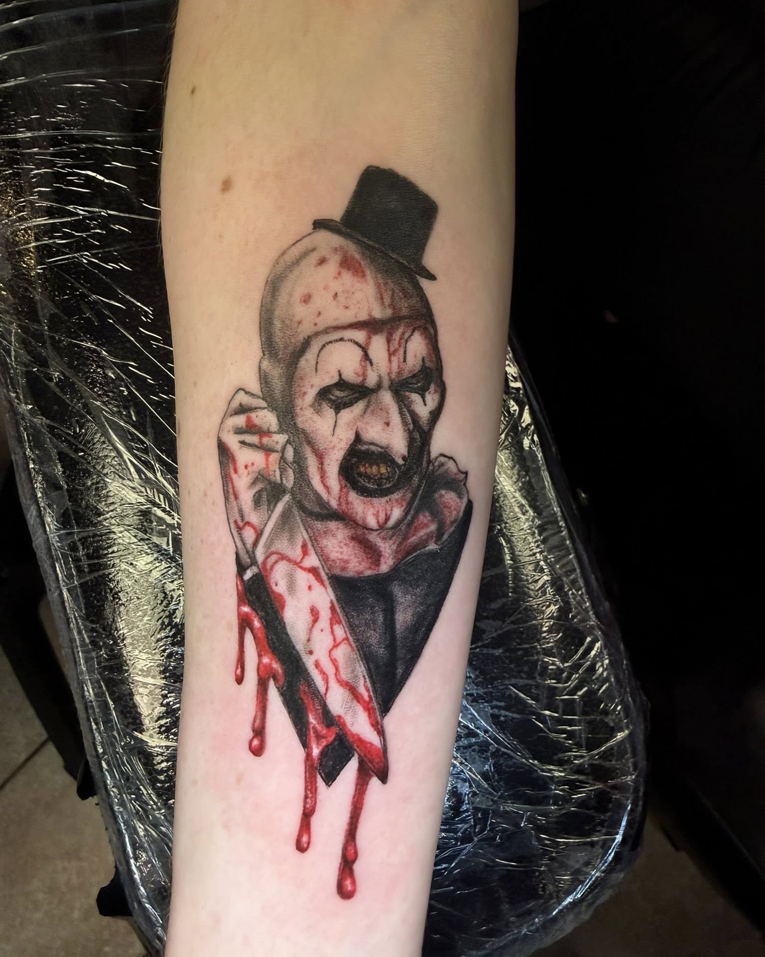 Tattoo by @joecollegetattoo — dark_realism