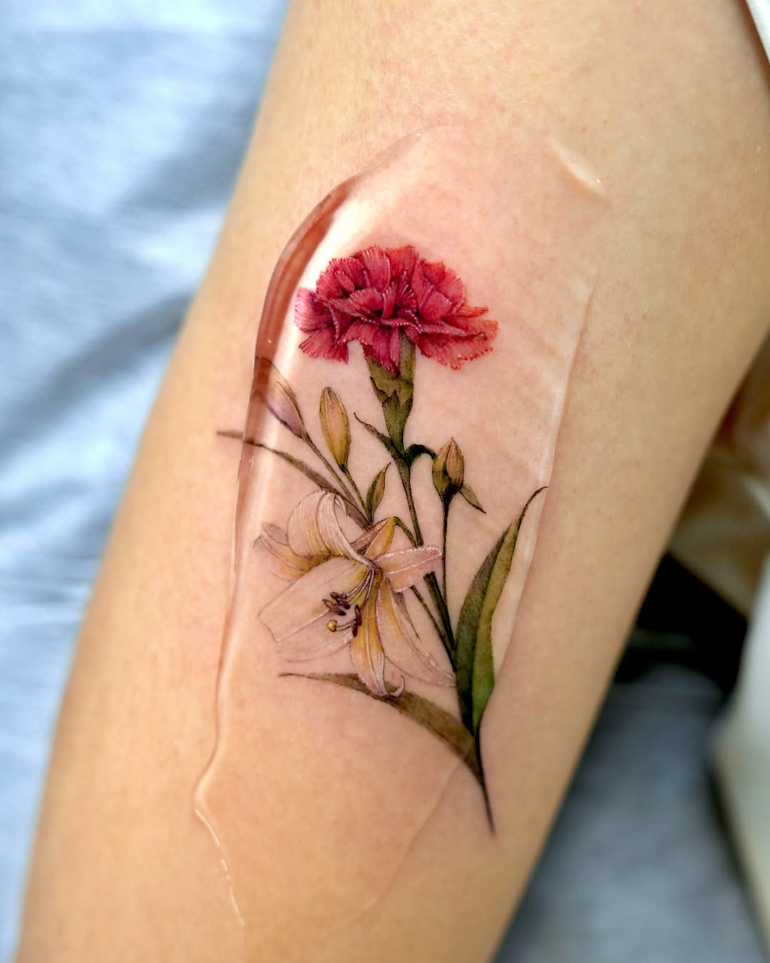 Tattoo by @tattooist_gaon — realism, fine_line