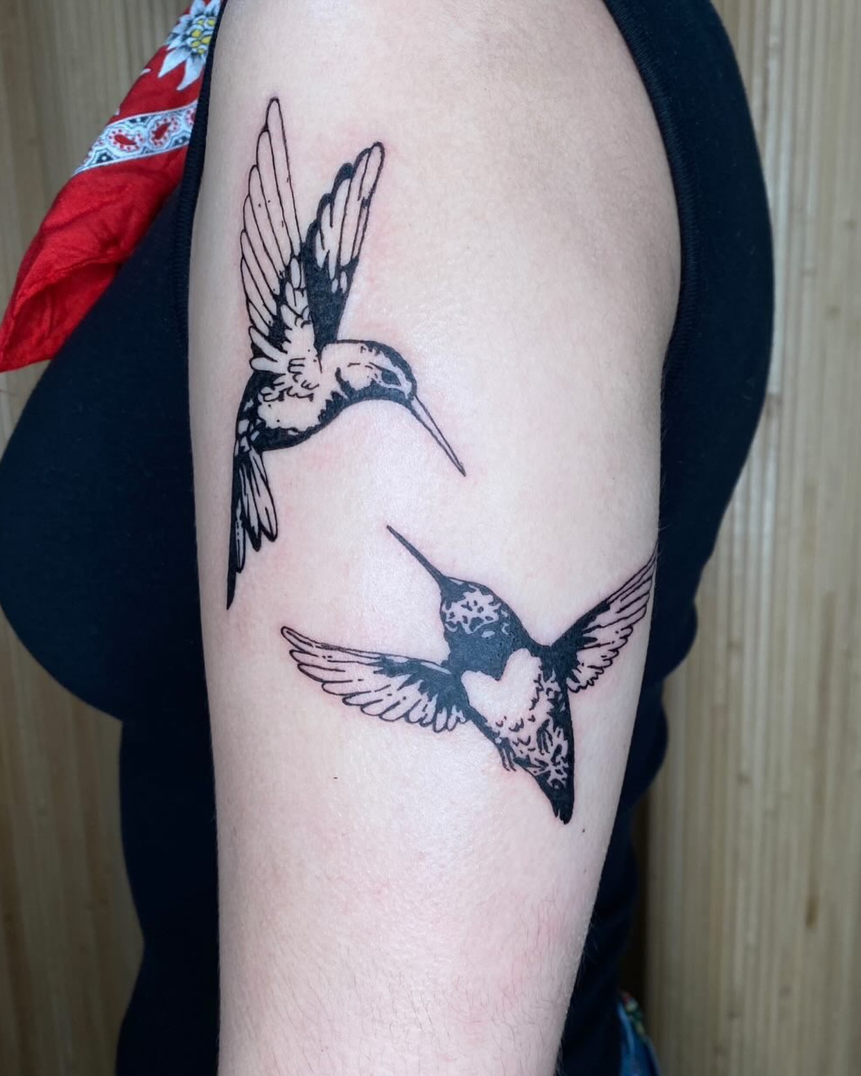 Tattoo by @spitfiregorltattoos — black_and_grey