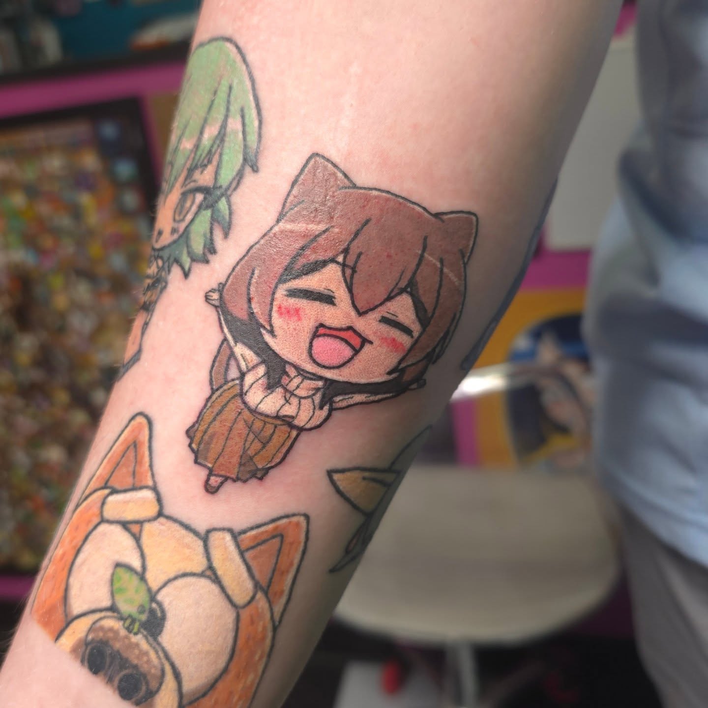 Tattoo by @kennedy_novella — anime