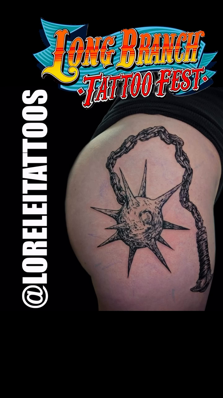 Tattoo by @loreleitattoos — black_and_grey, realism