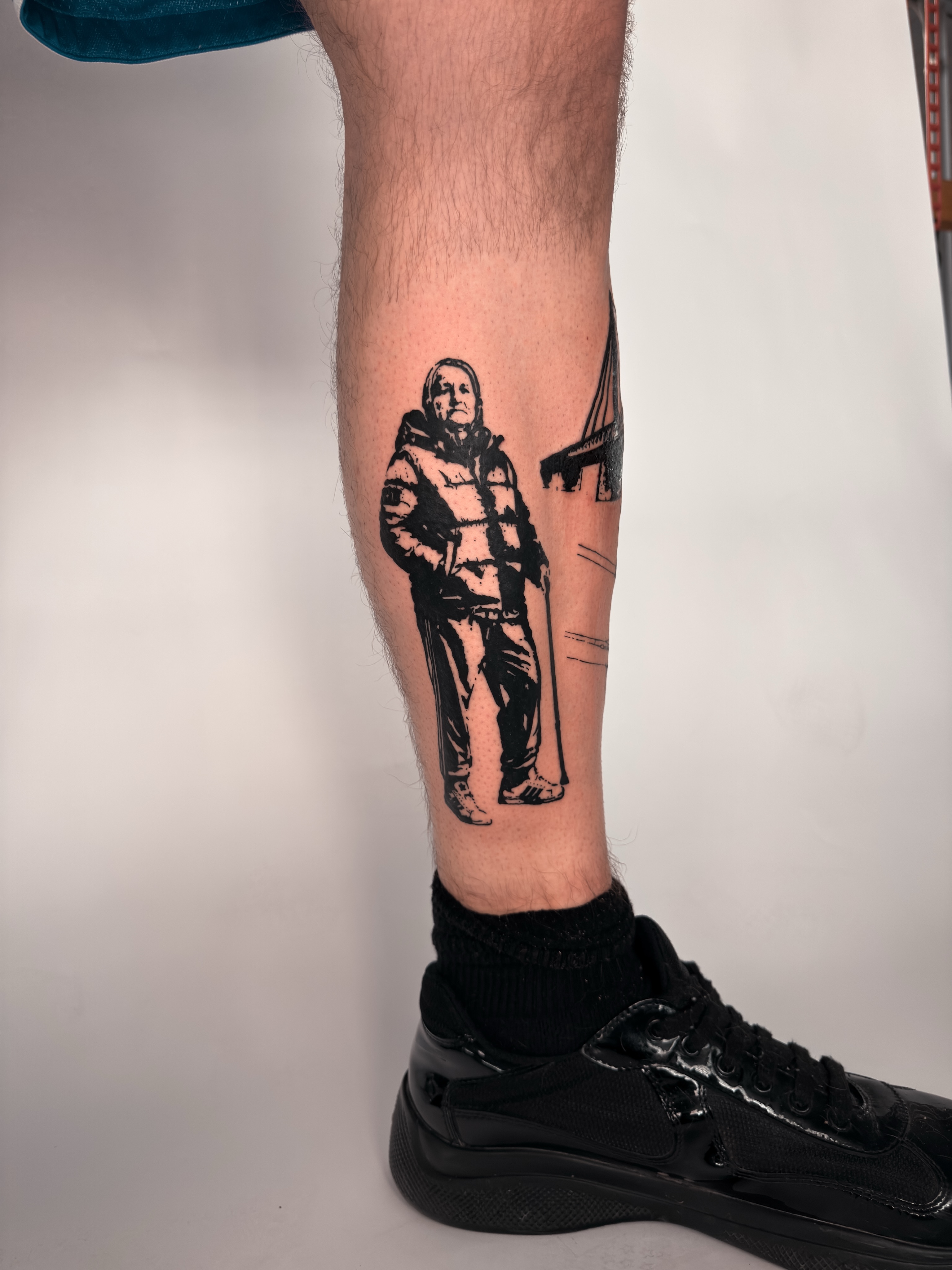 Tattoo by @quentin_tattoorino — black_and_grey